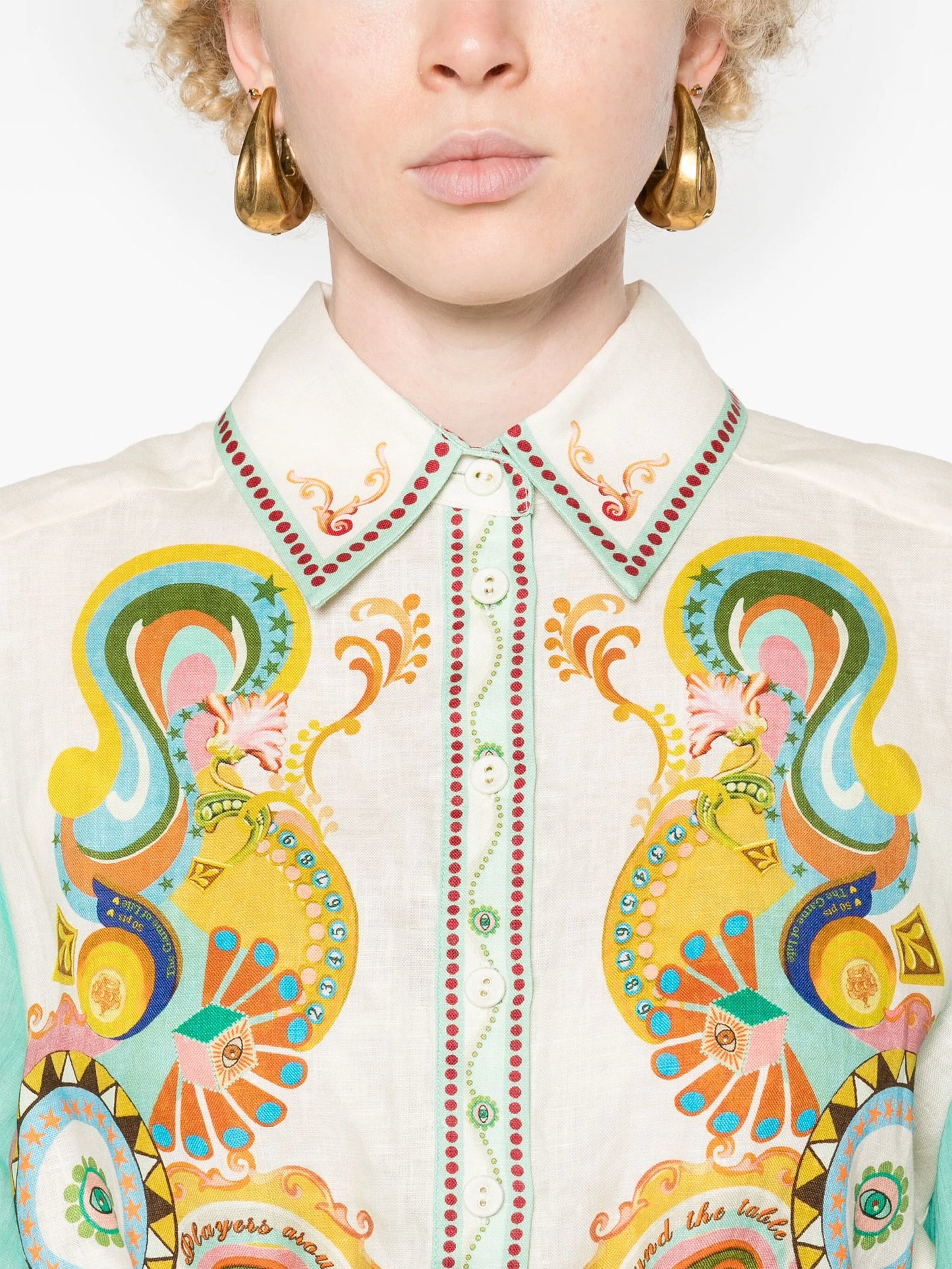 Pinball belted shirtdress