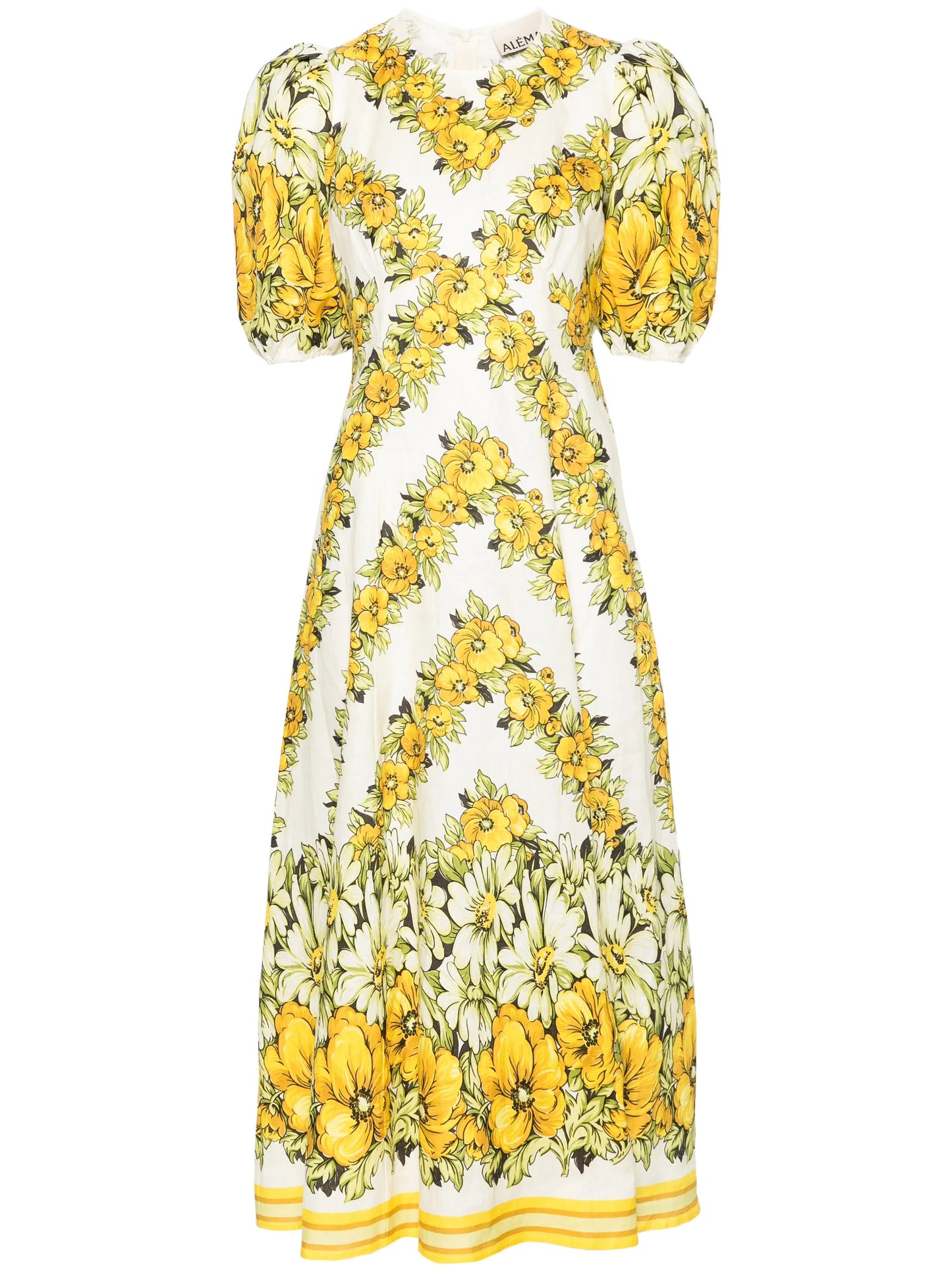 Gisela floral-print midi dress