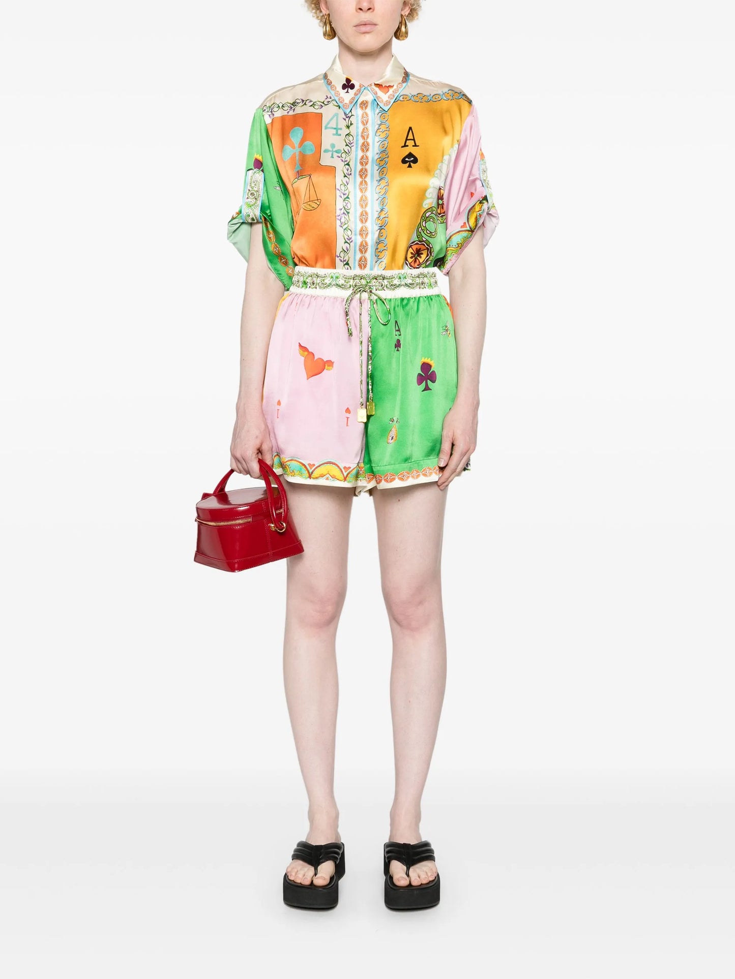 Rummy silk shirt