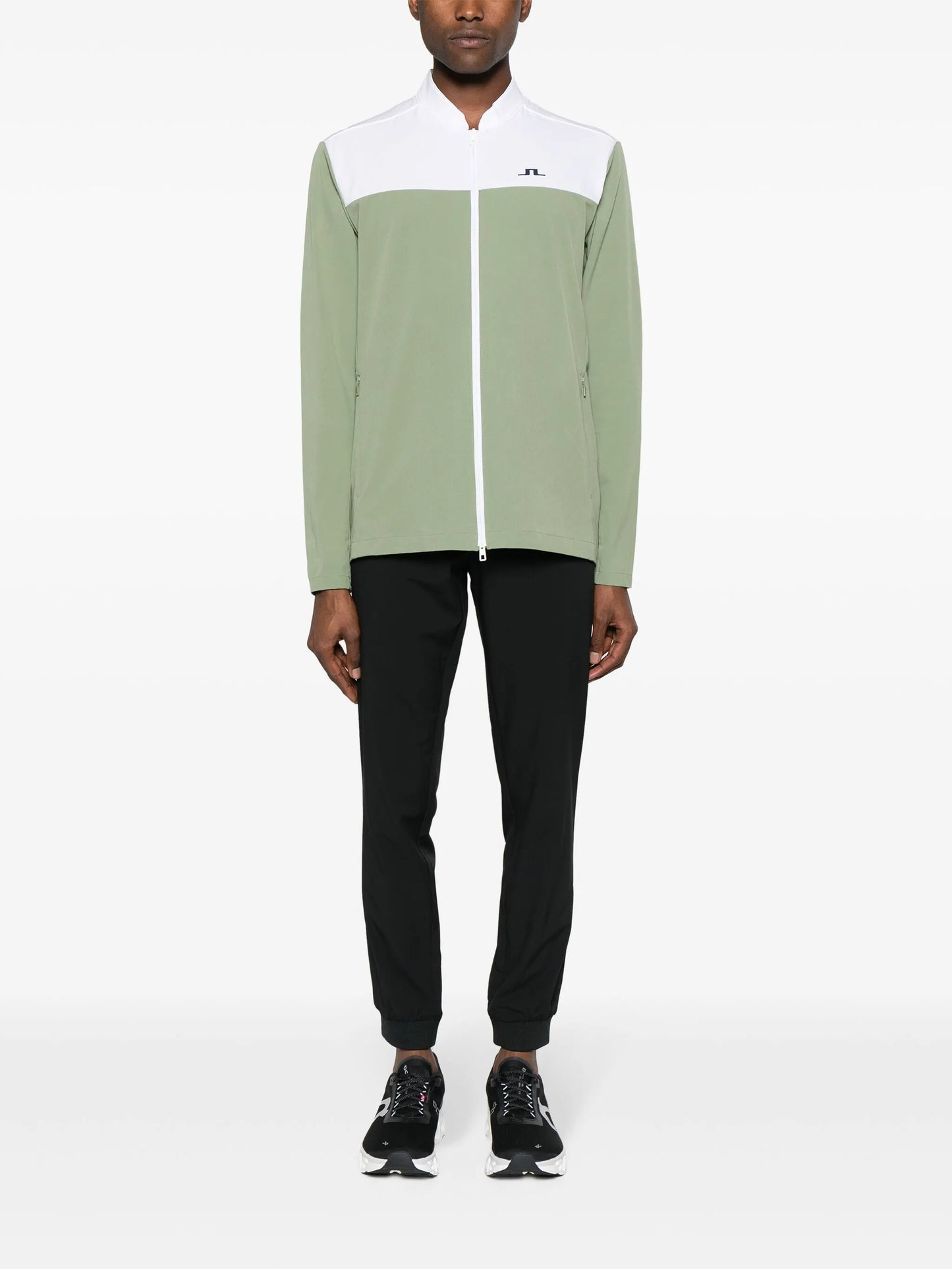 Jeff Hybrid colour-block jacket