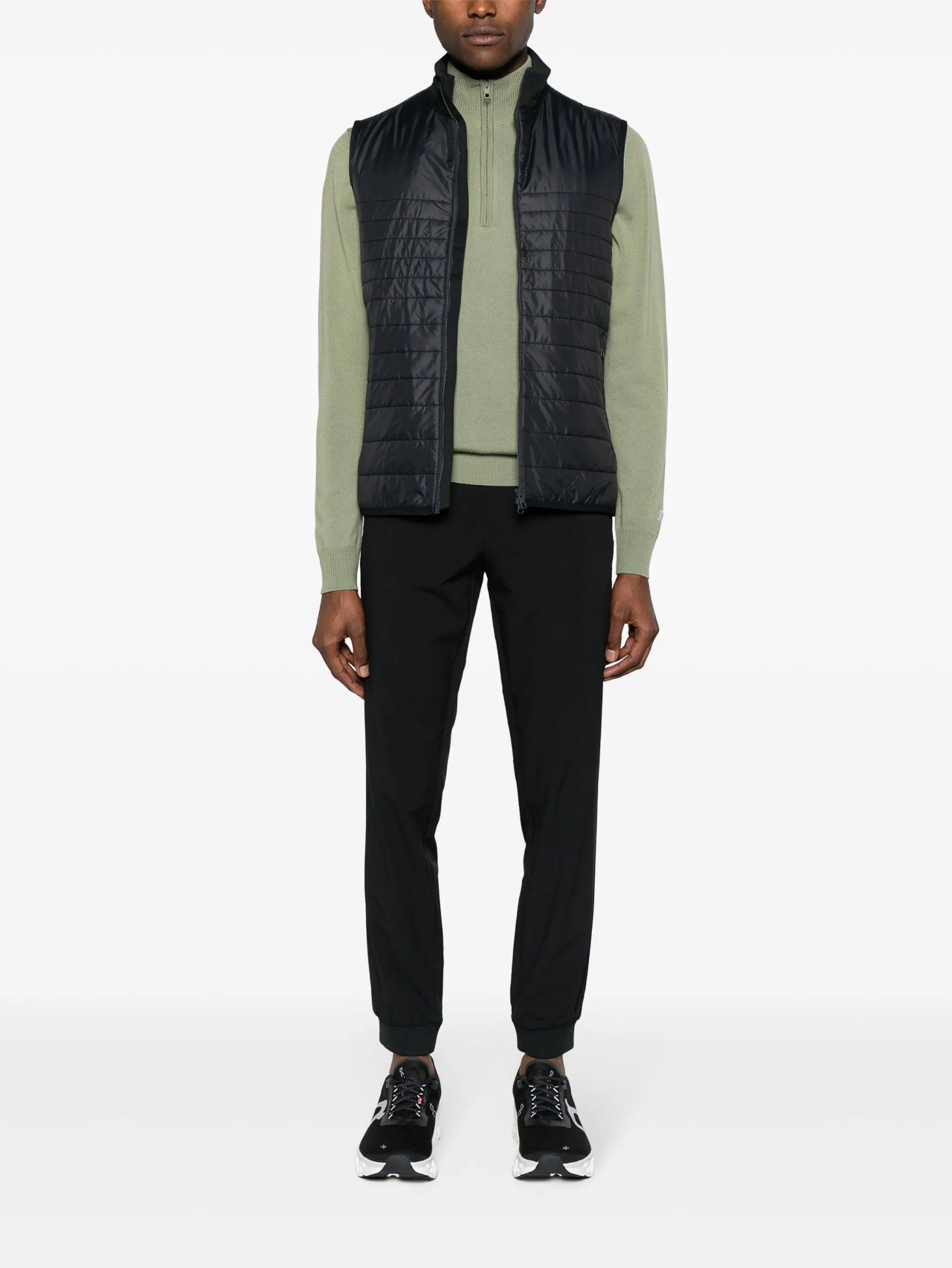 Martino Hybrid quilted gilet
