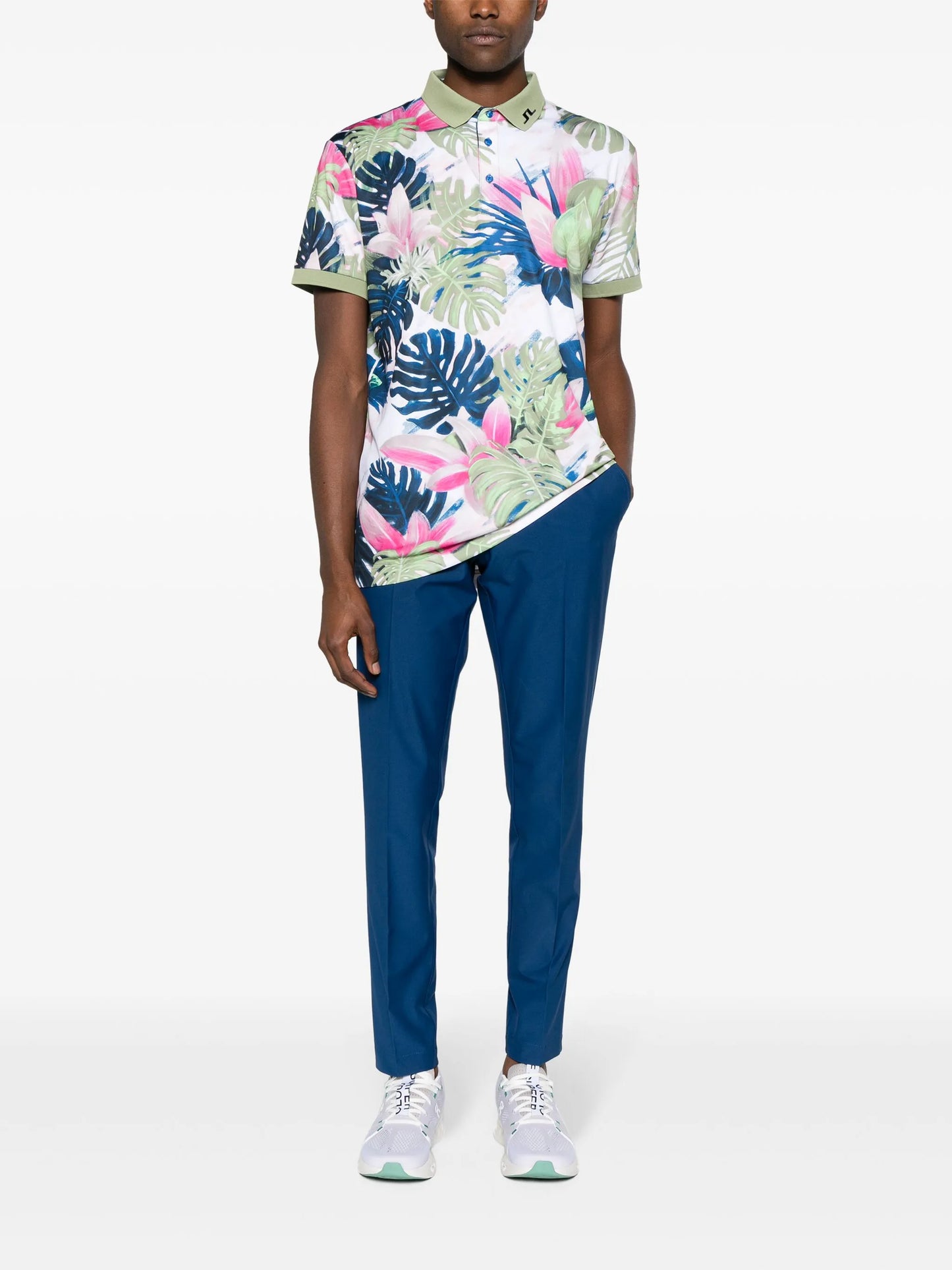 Ellott Bonded straight-leg trousers