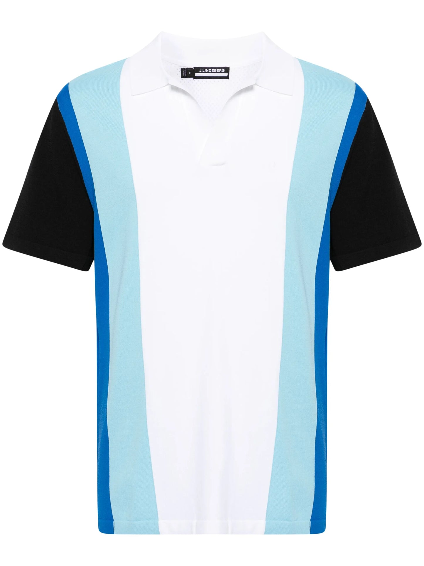 Learco colour-block polo shirt