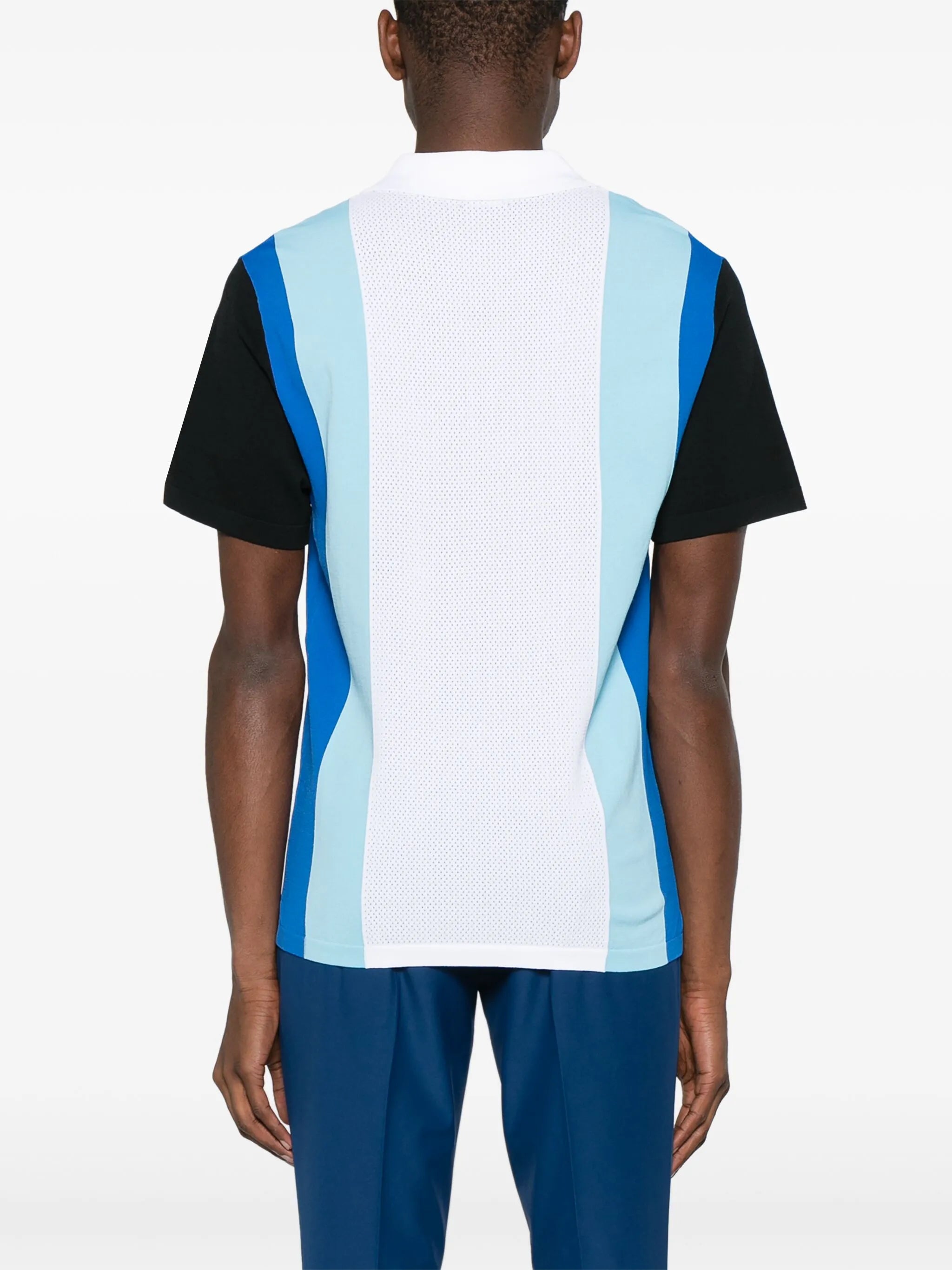Learco colour-block polo shirt