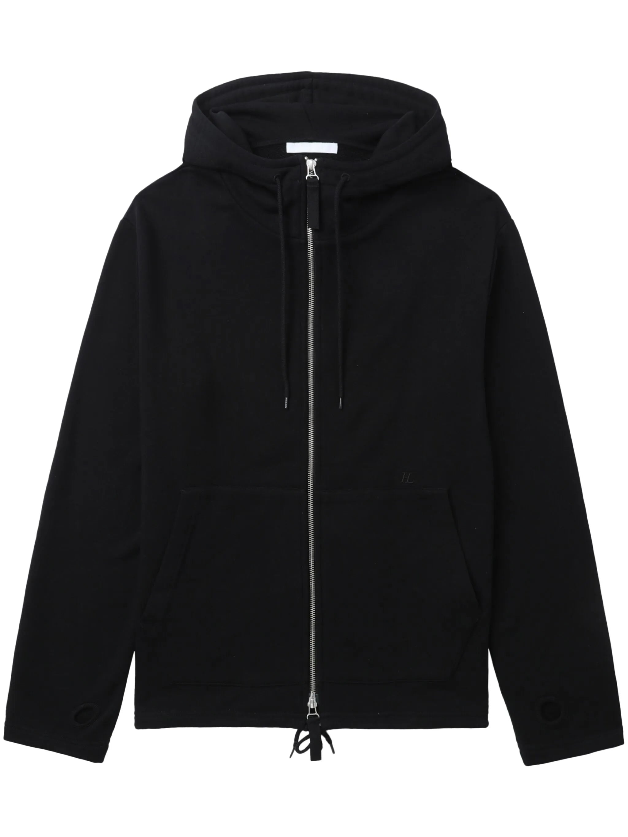 long-sleeve cotton hoodie