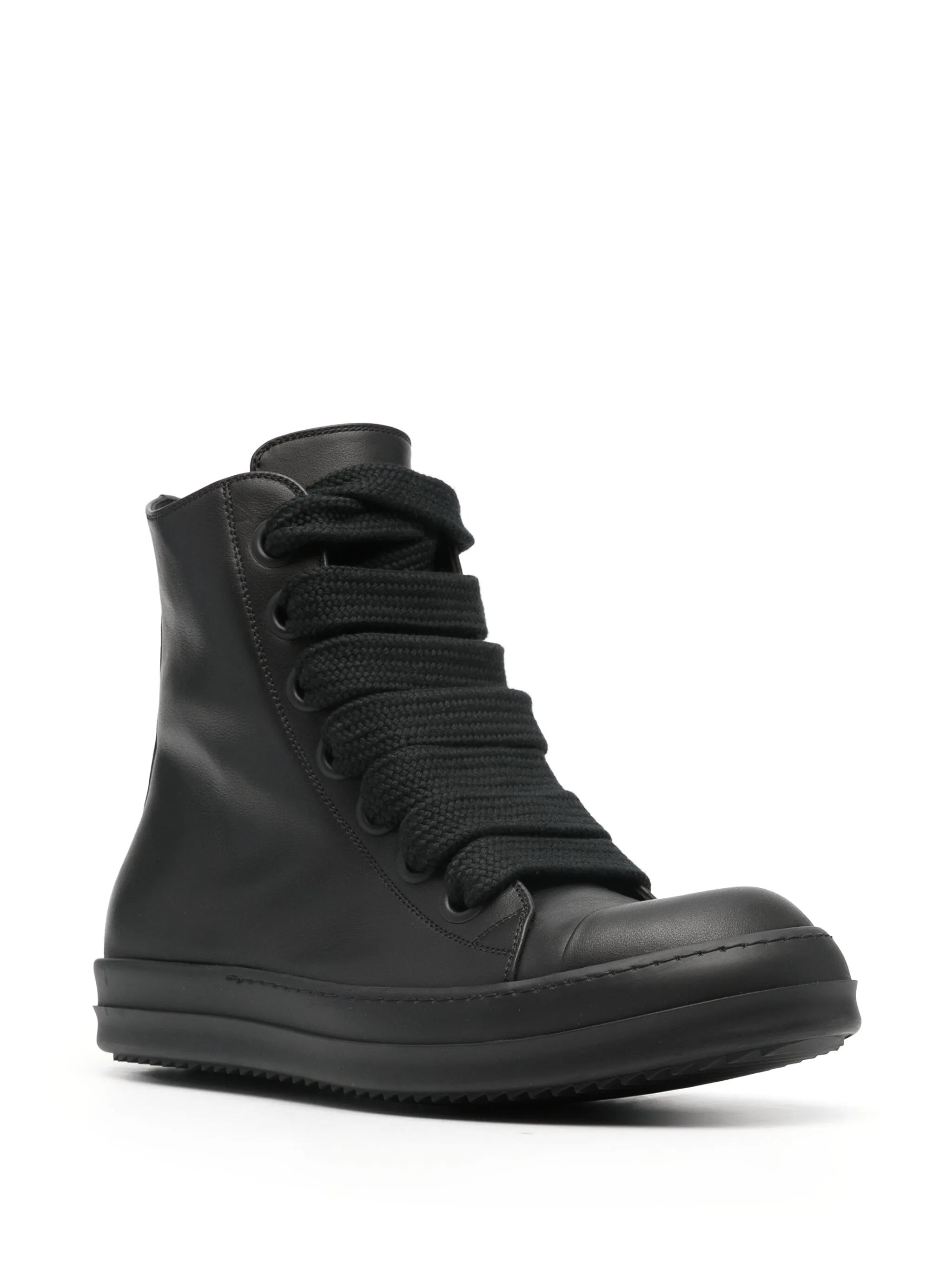 zip-up high-top sneakers