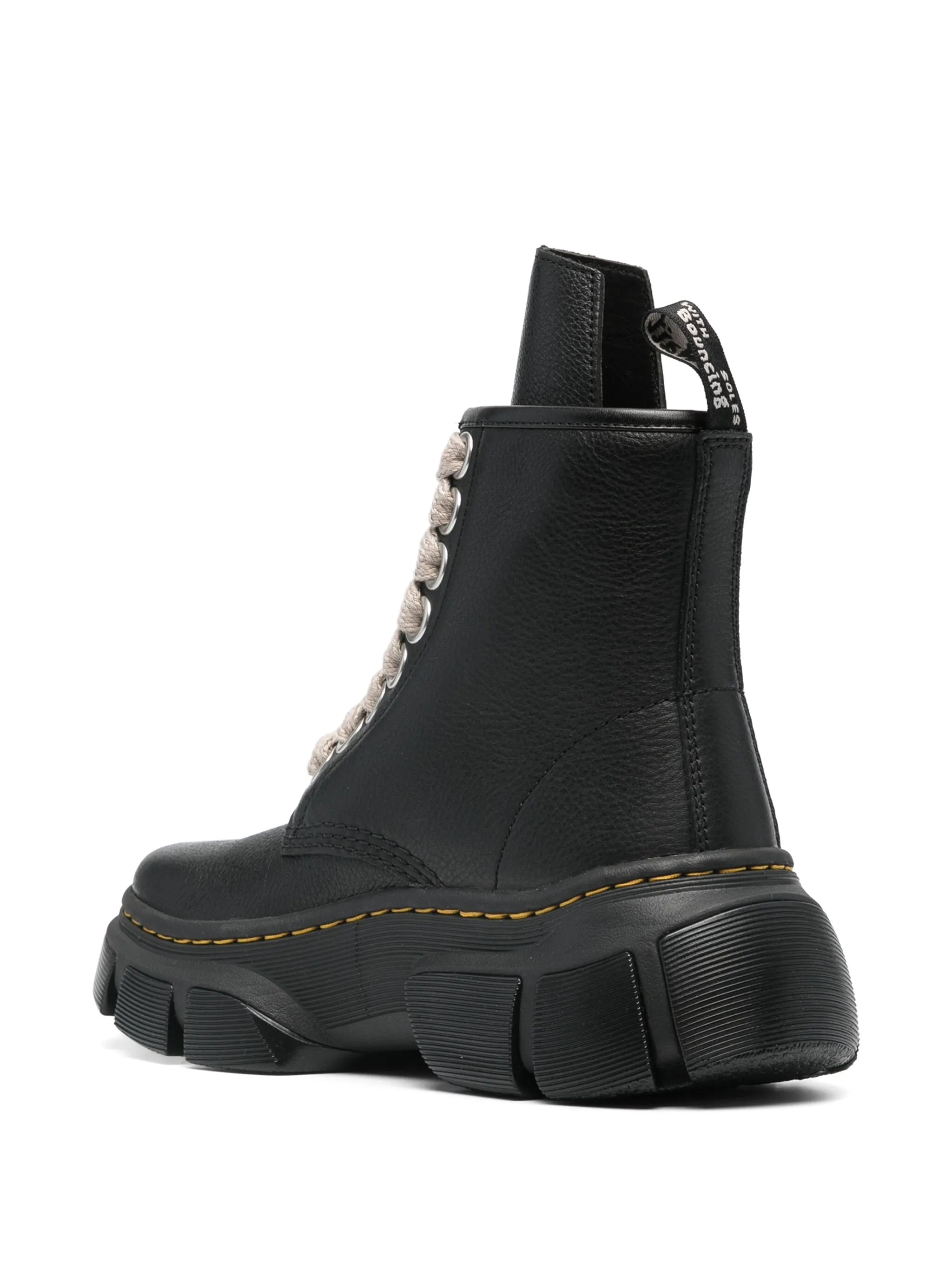 x Rick Owens 1460 leather boots