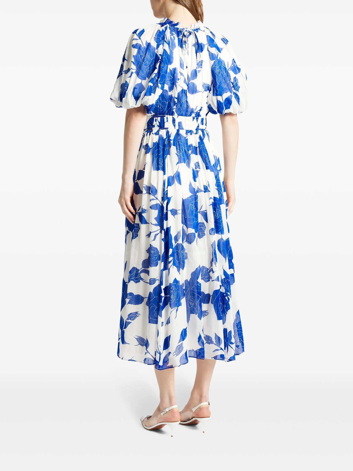 Elysium floral-print midi dress