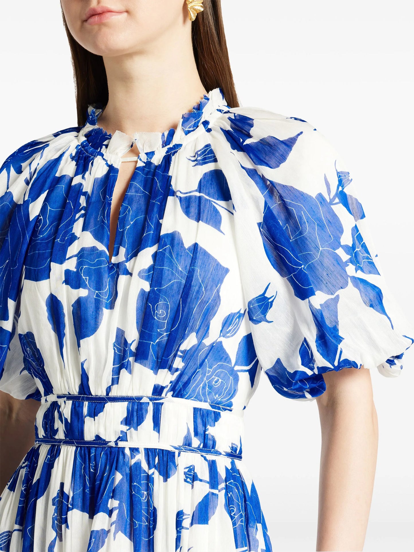 Elysium floral-print midi dress