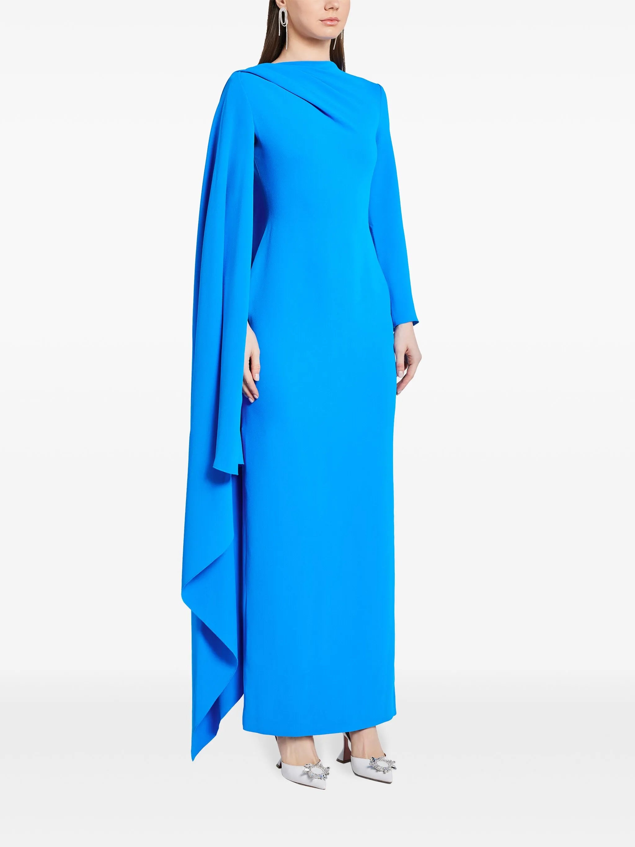 Lydia draped gown