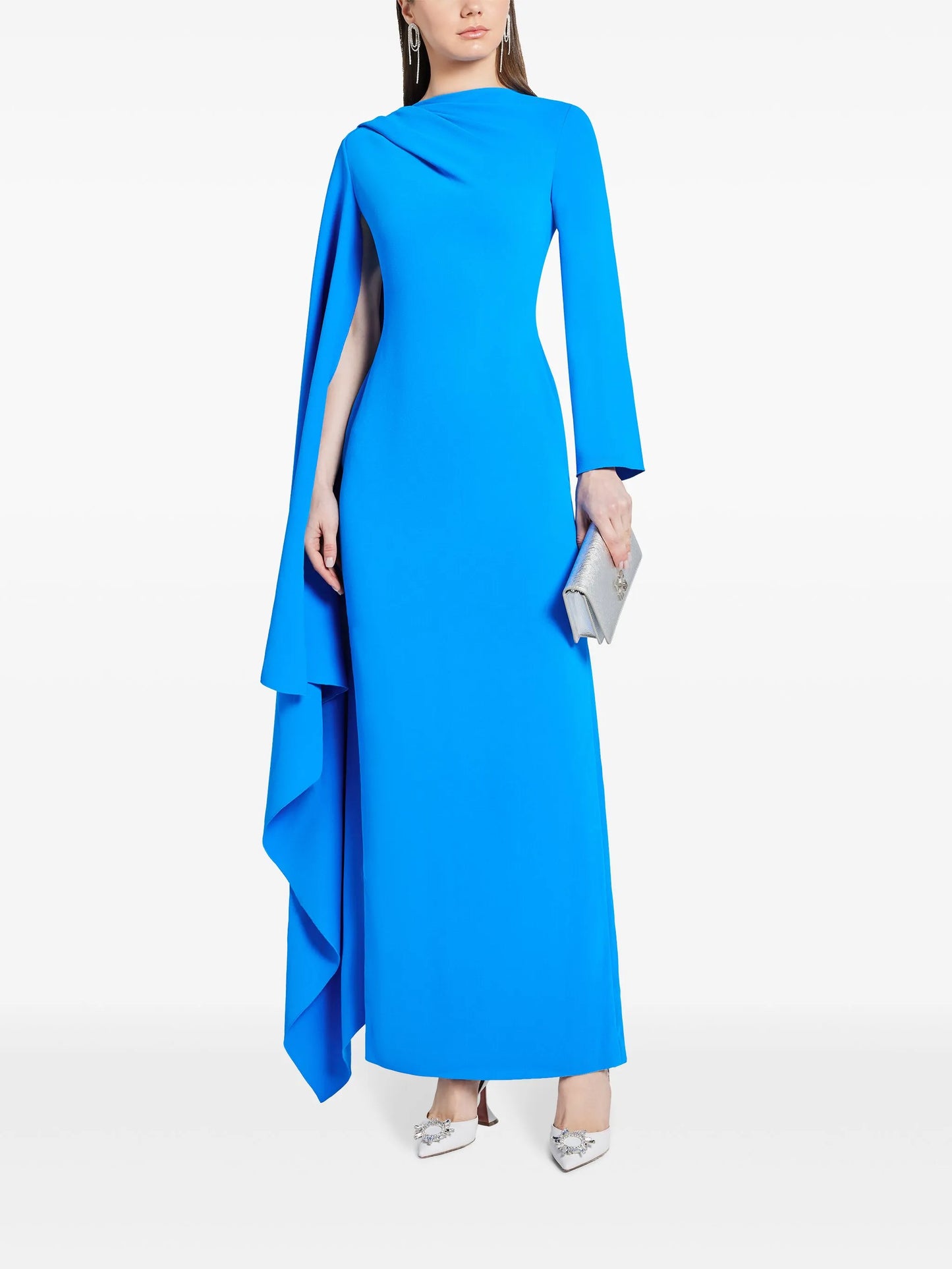 Lydia draped gown