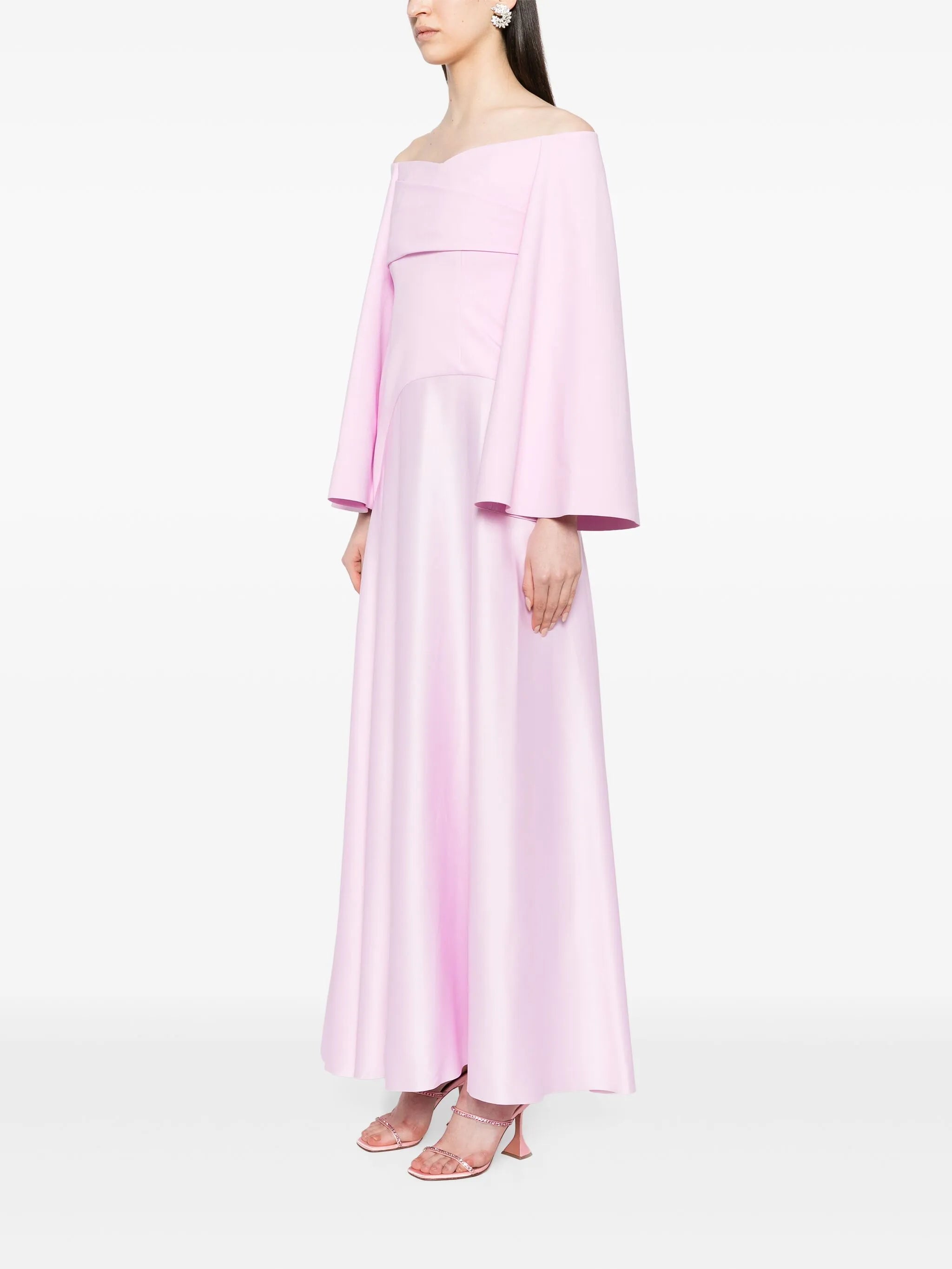 The Rina off-shoulder gown