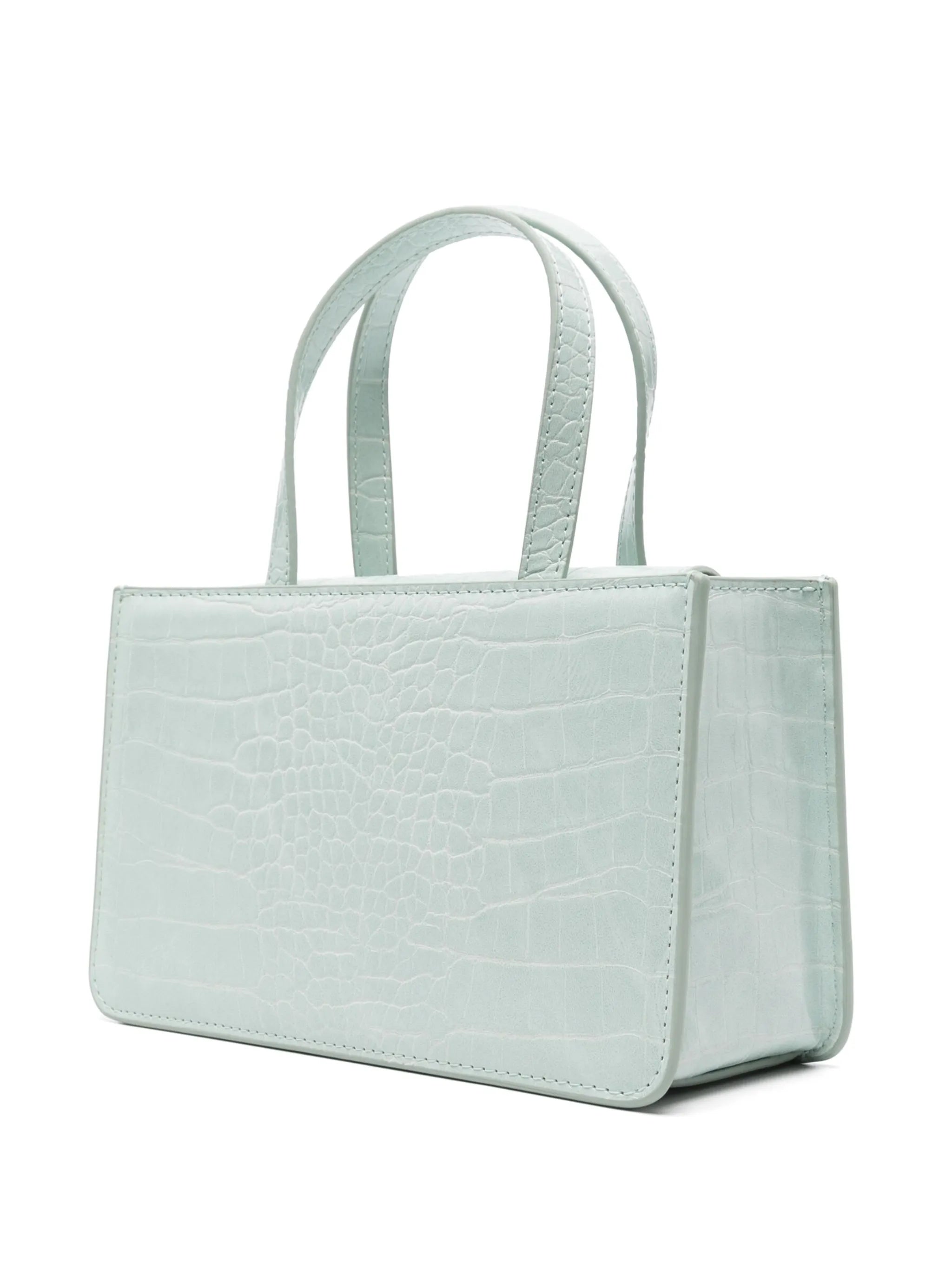 small Cookie snakeskin-effect tote bag