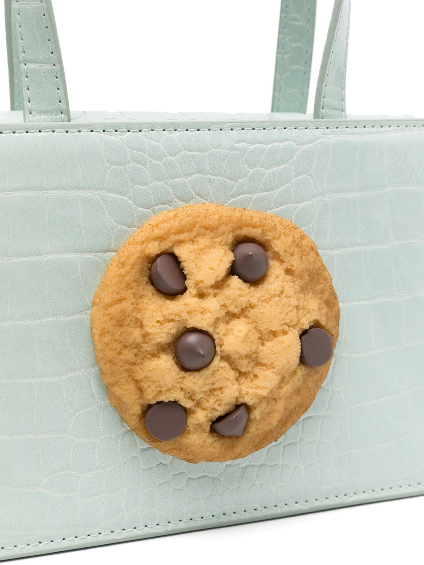 small Cookie snakeskin-effect tote bag