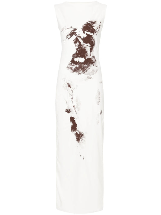 Temple sleeveless maxi dress