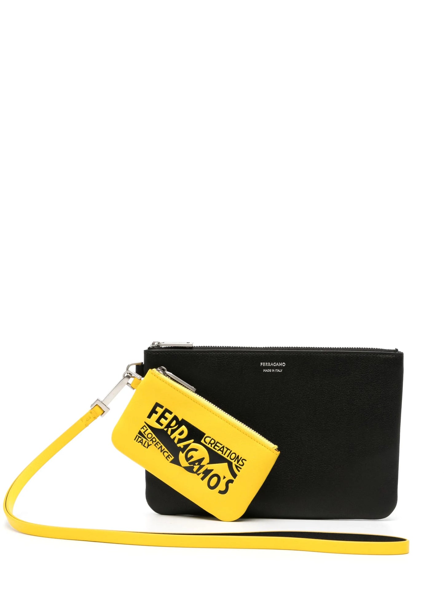 Double Wallet leather pouch