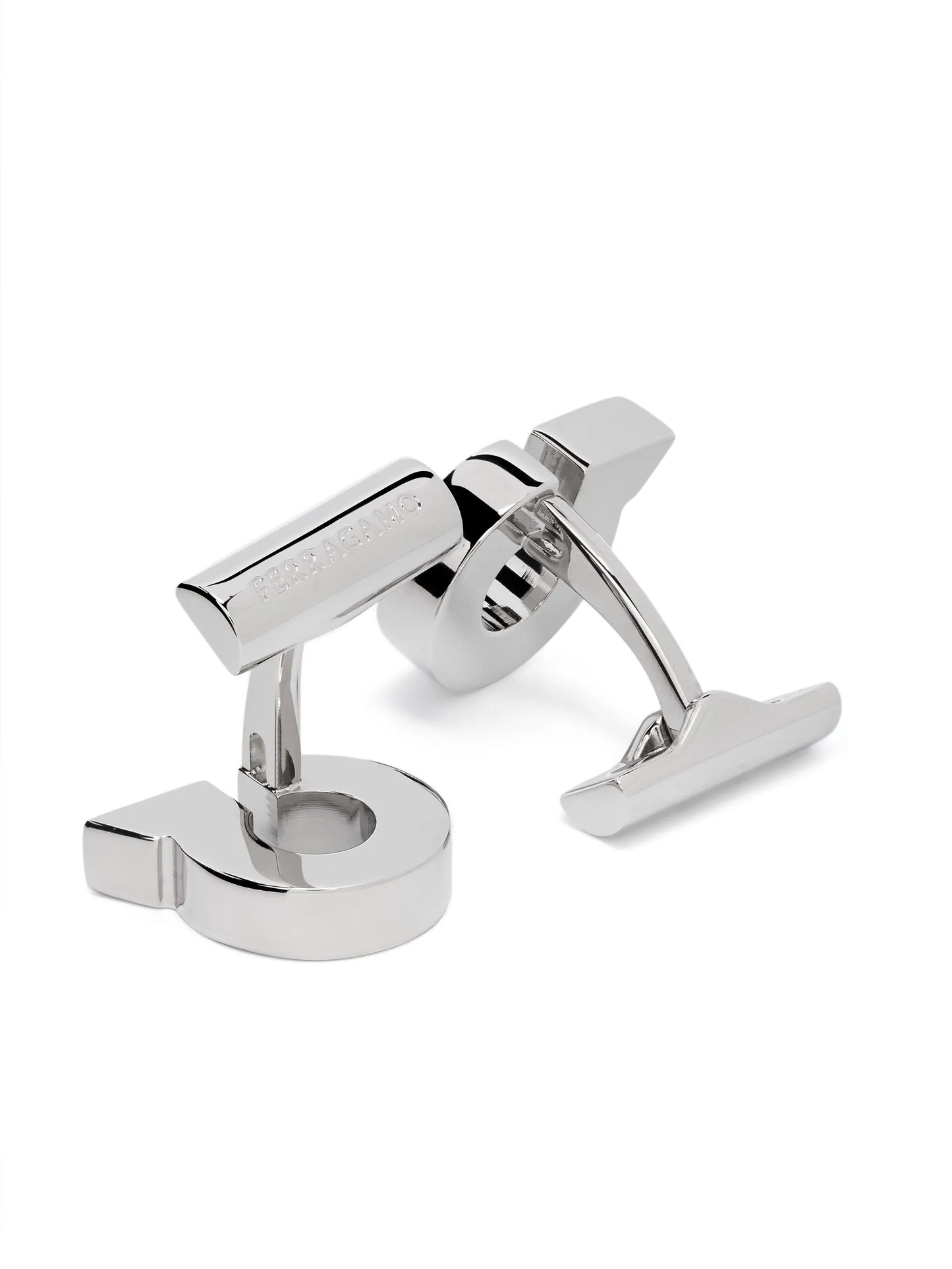 Gancini polished cufflinks