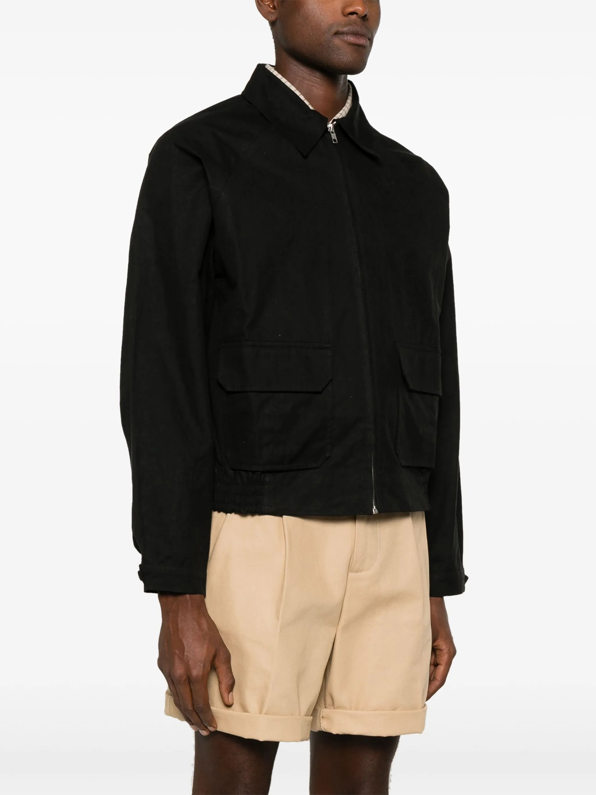 canvas coach jacket