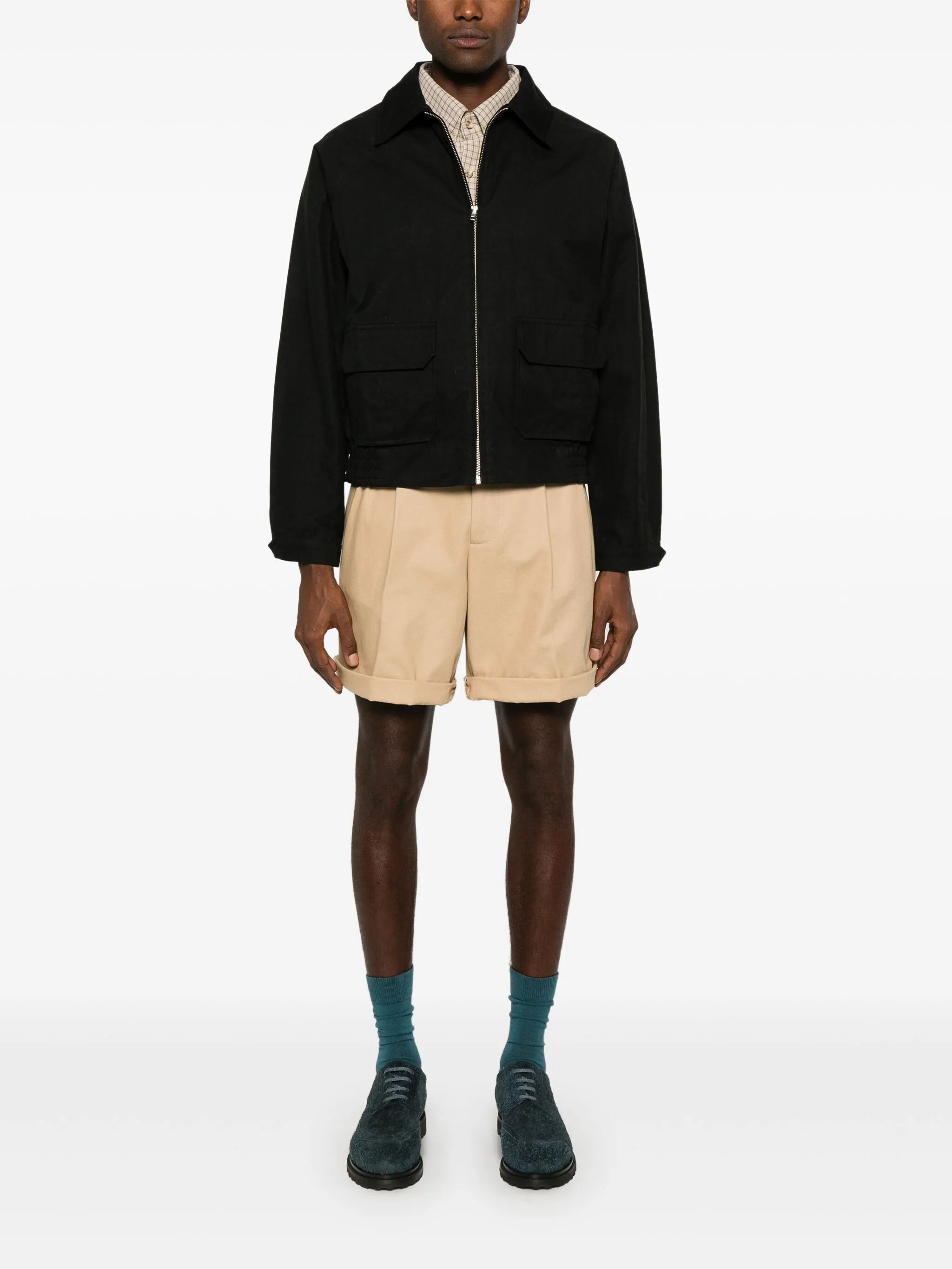 canvas coach jacket