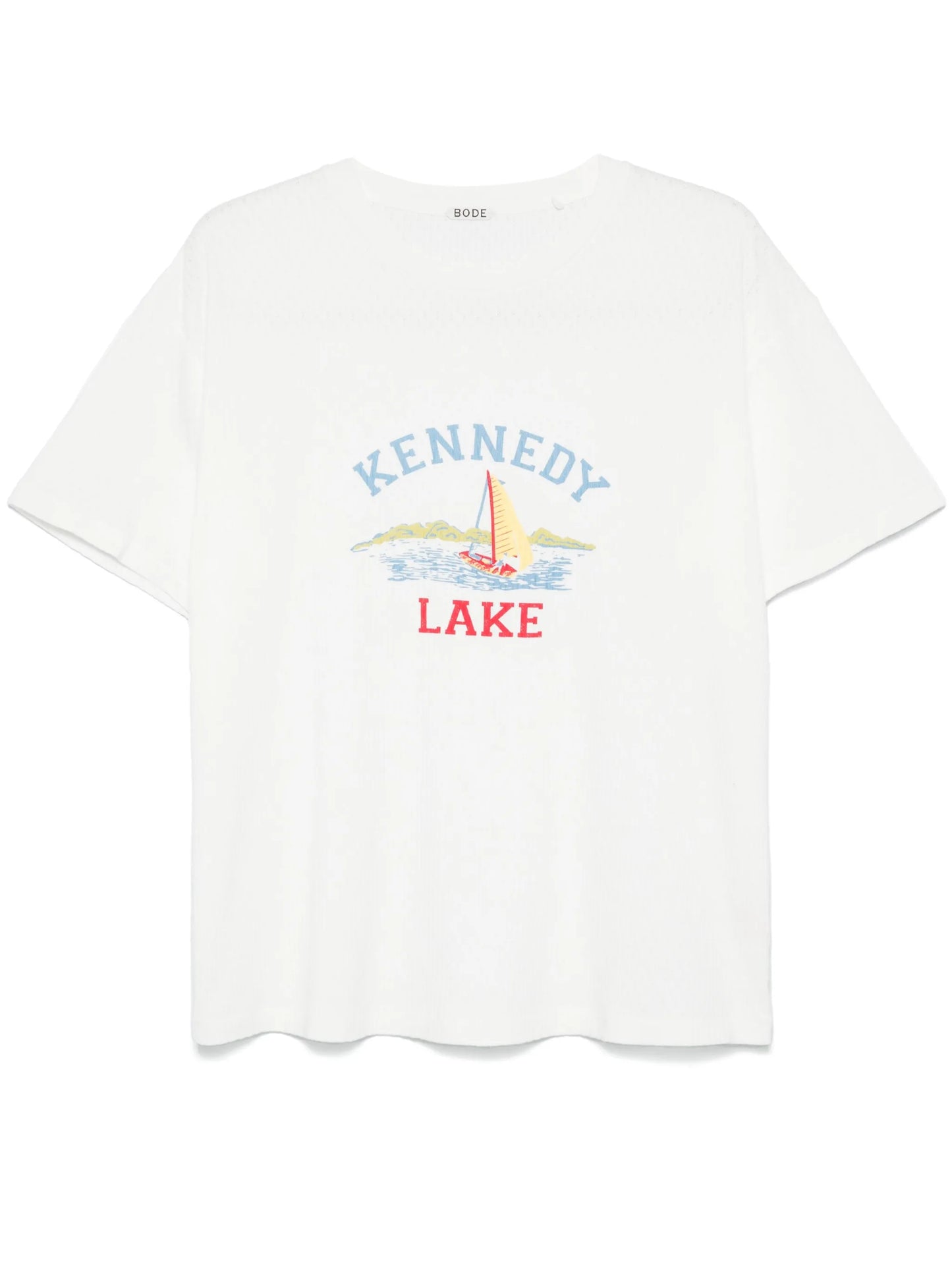 Kennedy Lake-print T-shirt