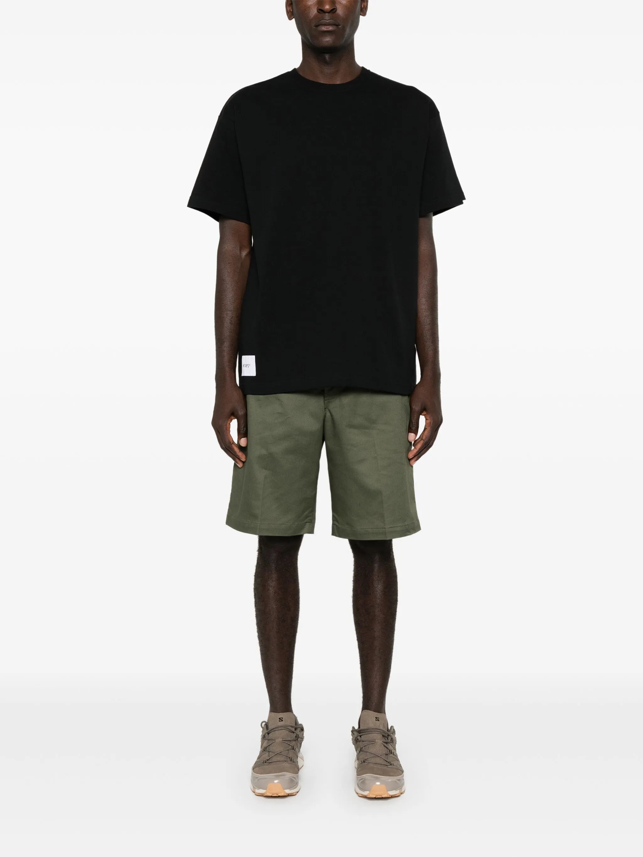 logo-appliqué cotton T-shirt