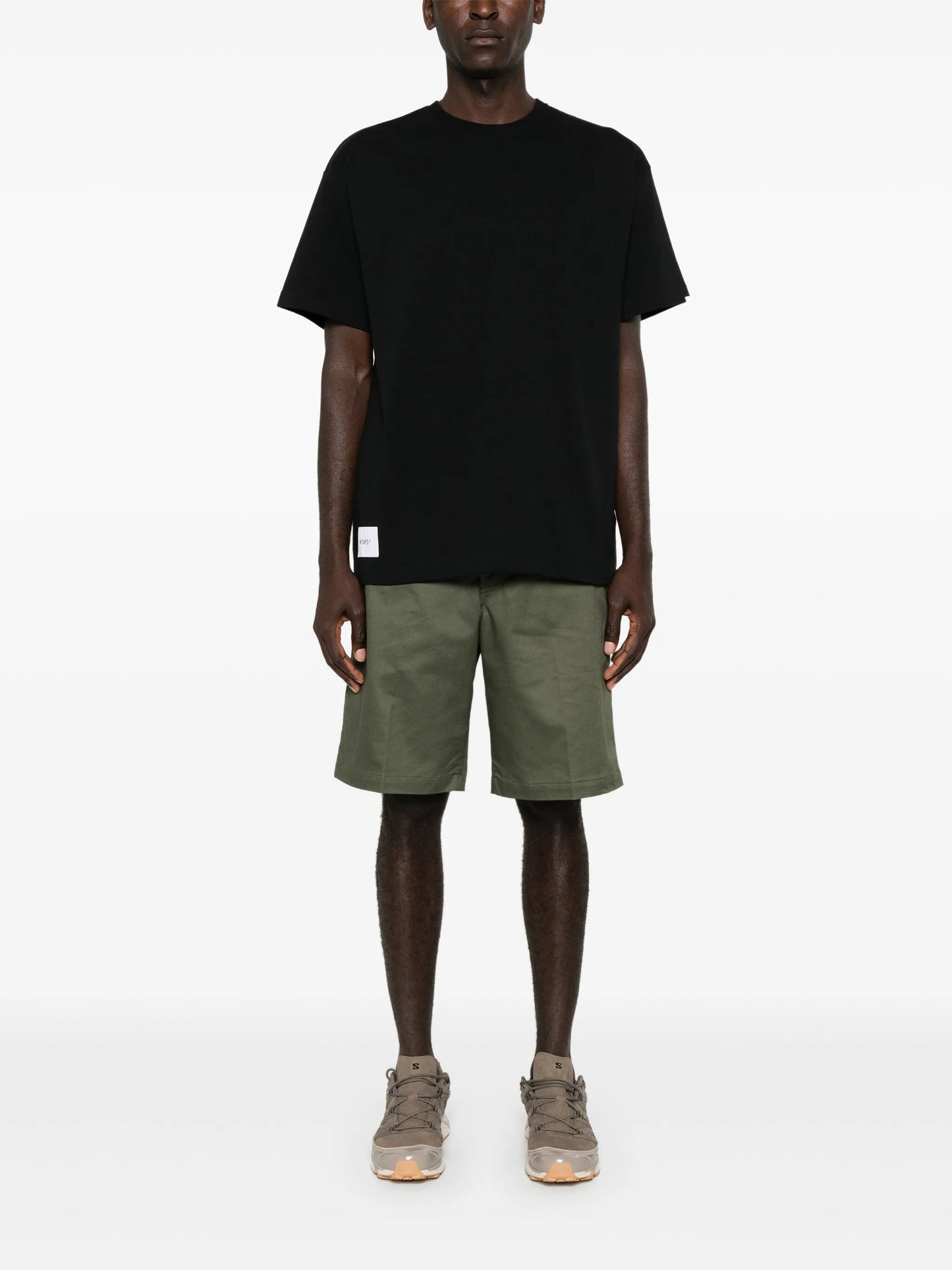 logo-appliqué cotton T-shirt