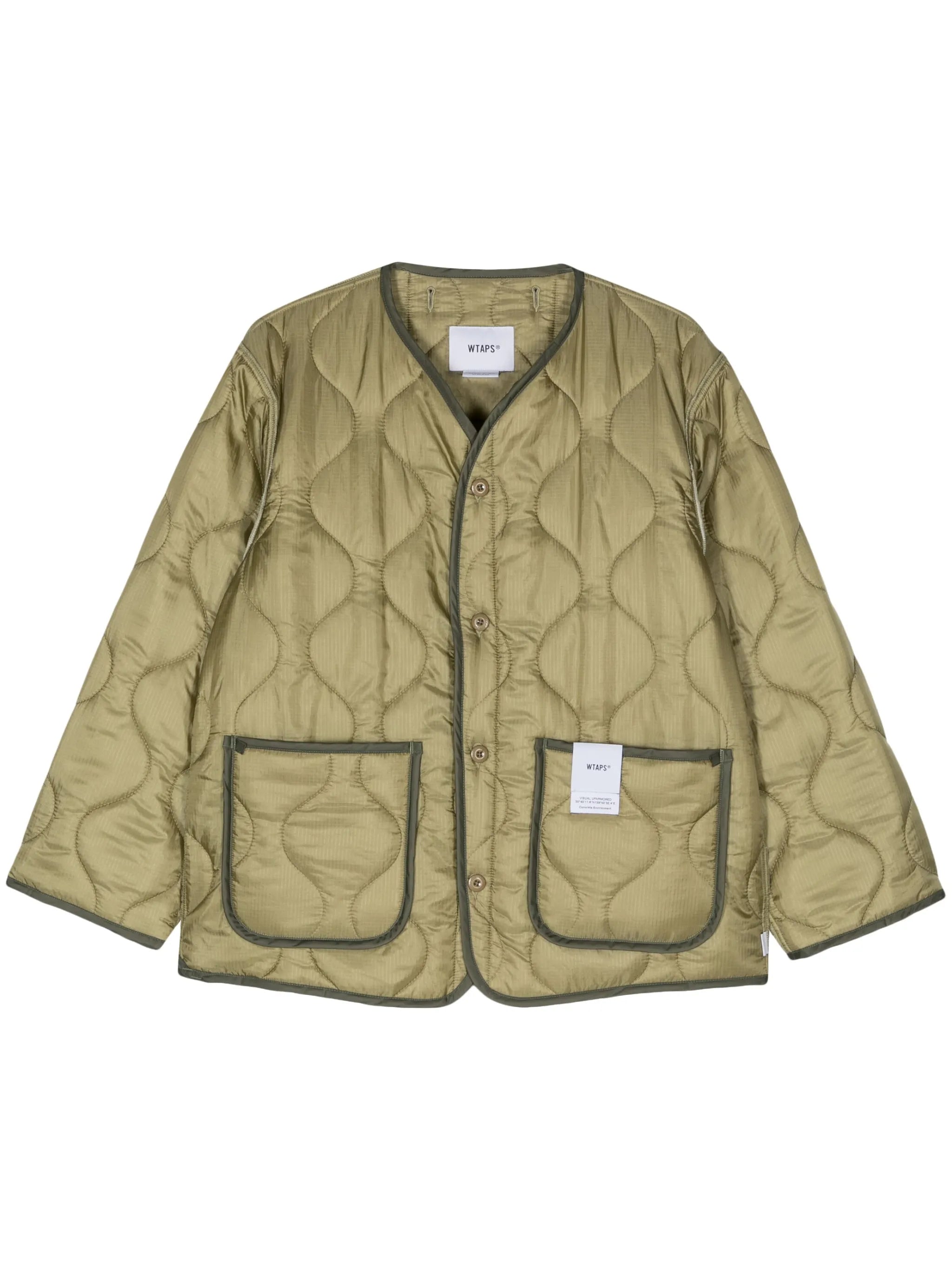 quilted military jacket