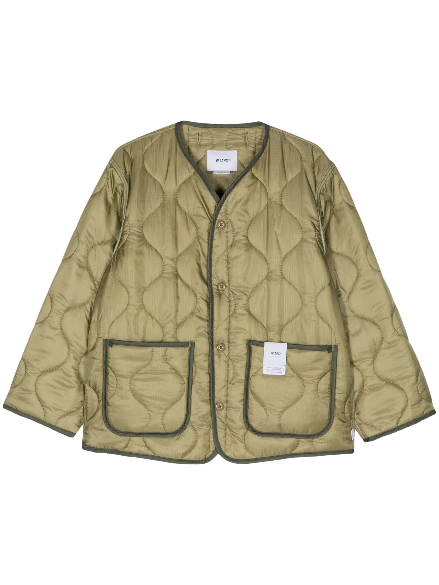 quilted military jacket