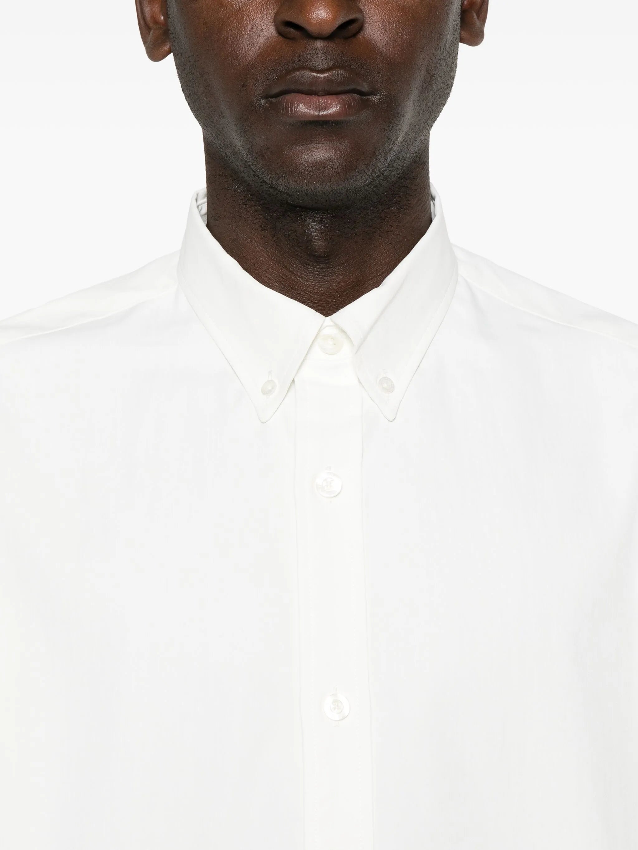 logo-patch short-sleeved shirt