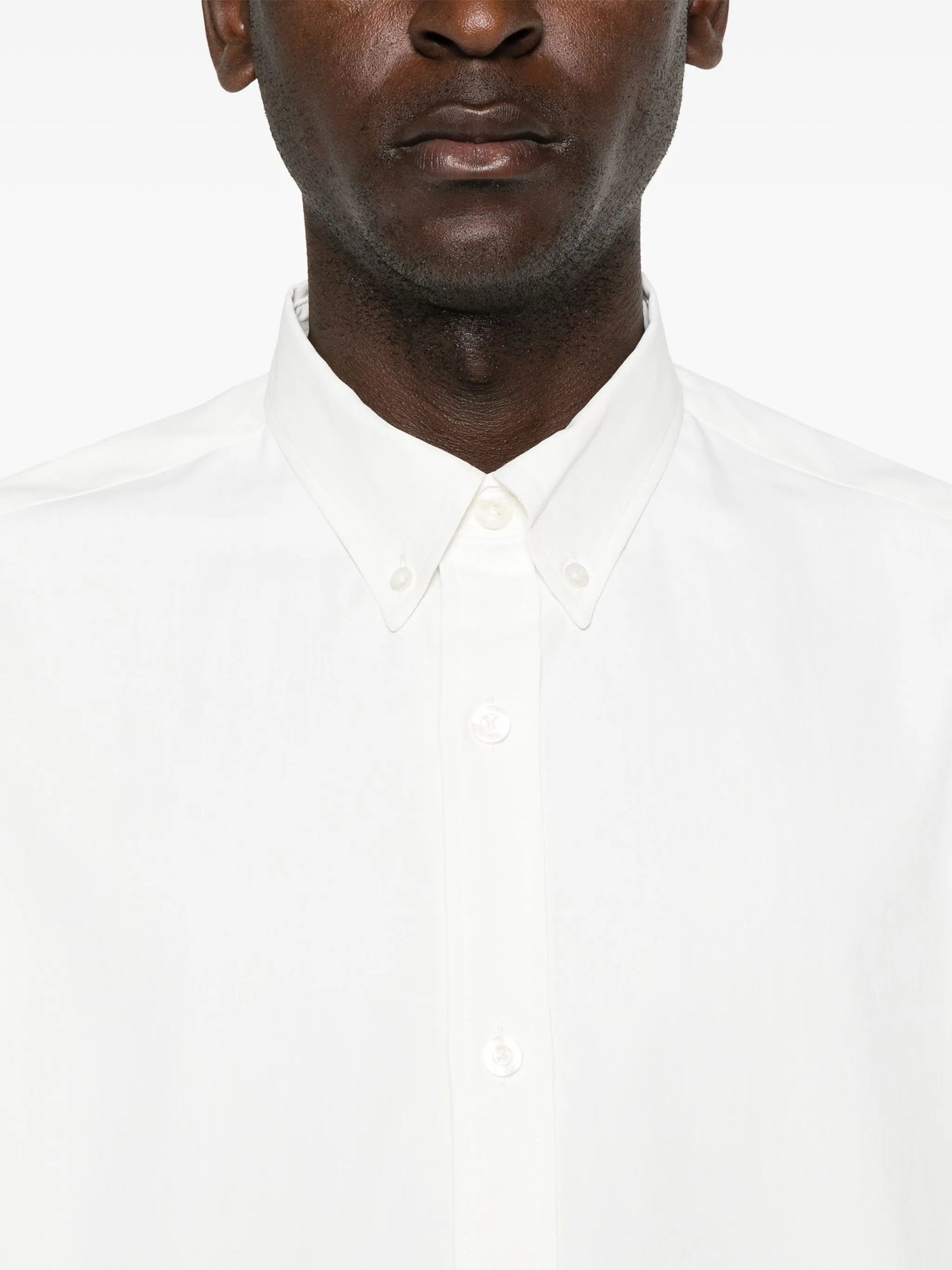 logo-patch short-sleeved shirt
