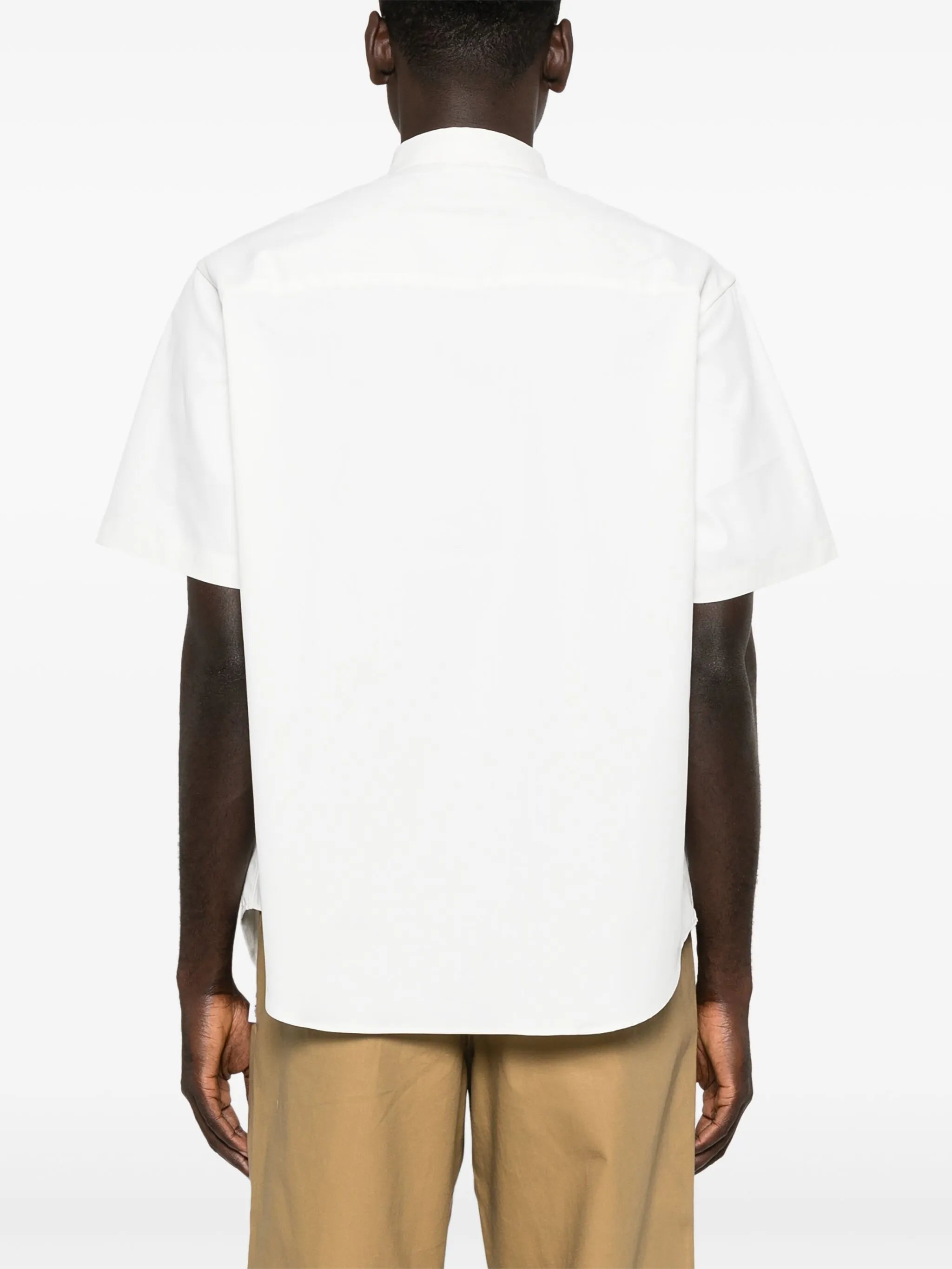 logo-patch short-sleeved shirt