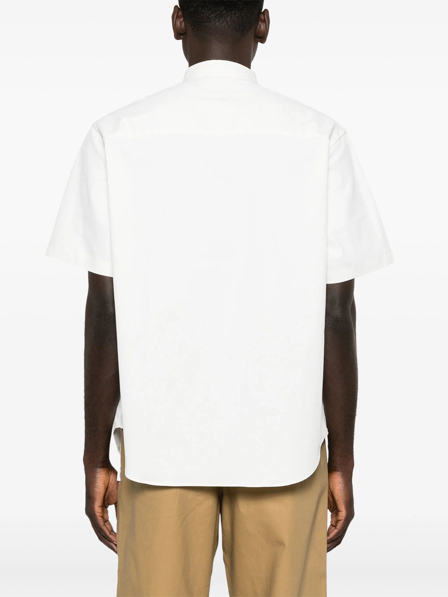 logo-patch short-sleeved shirt