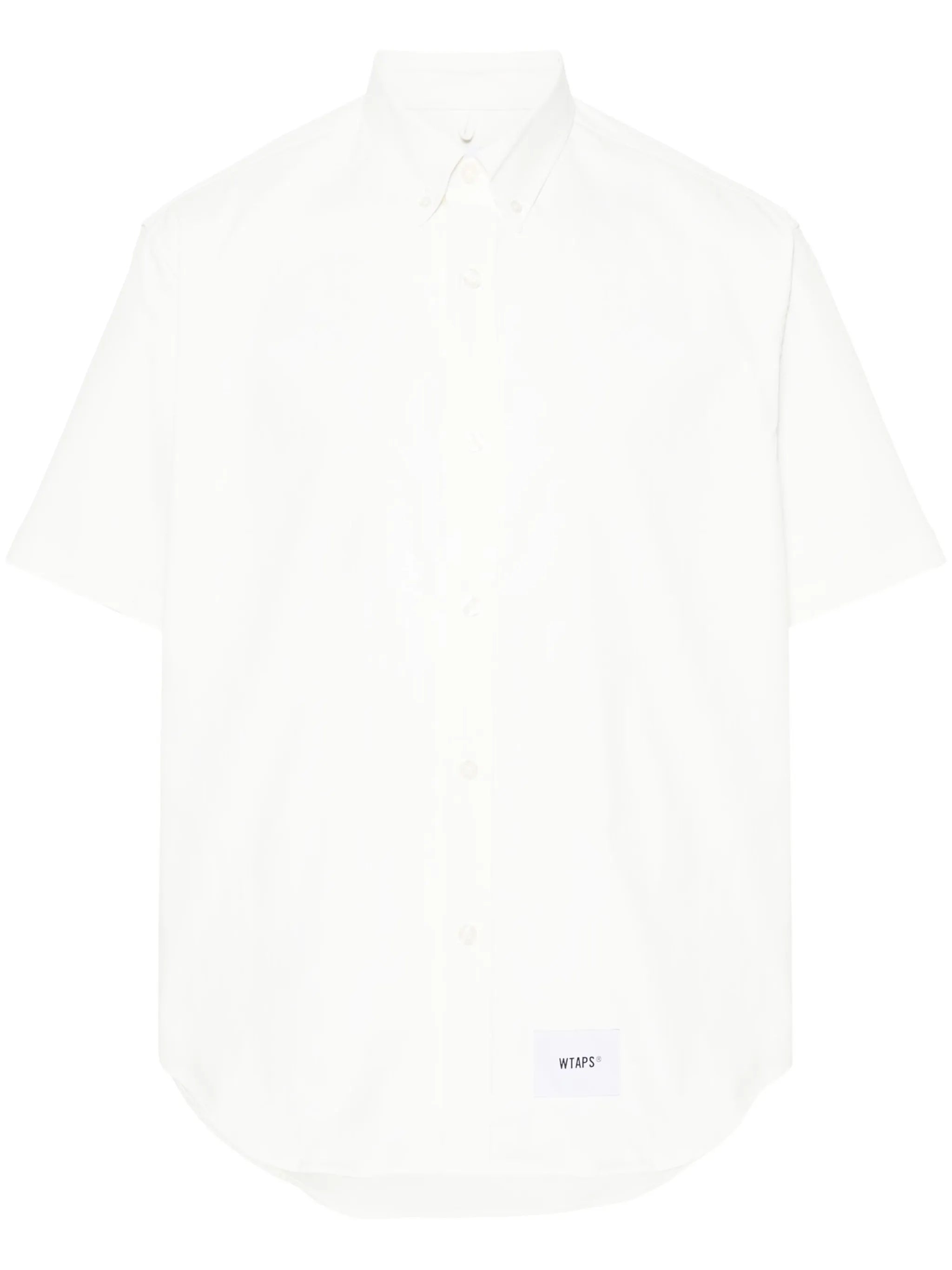 logo-patch short-sleeved shirt