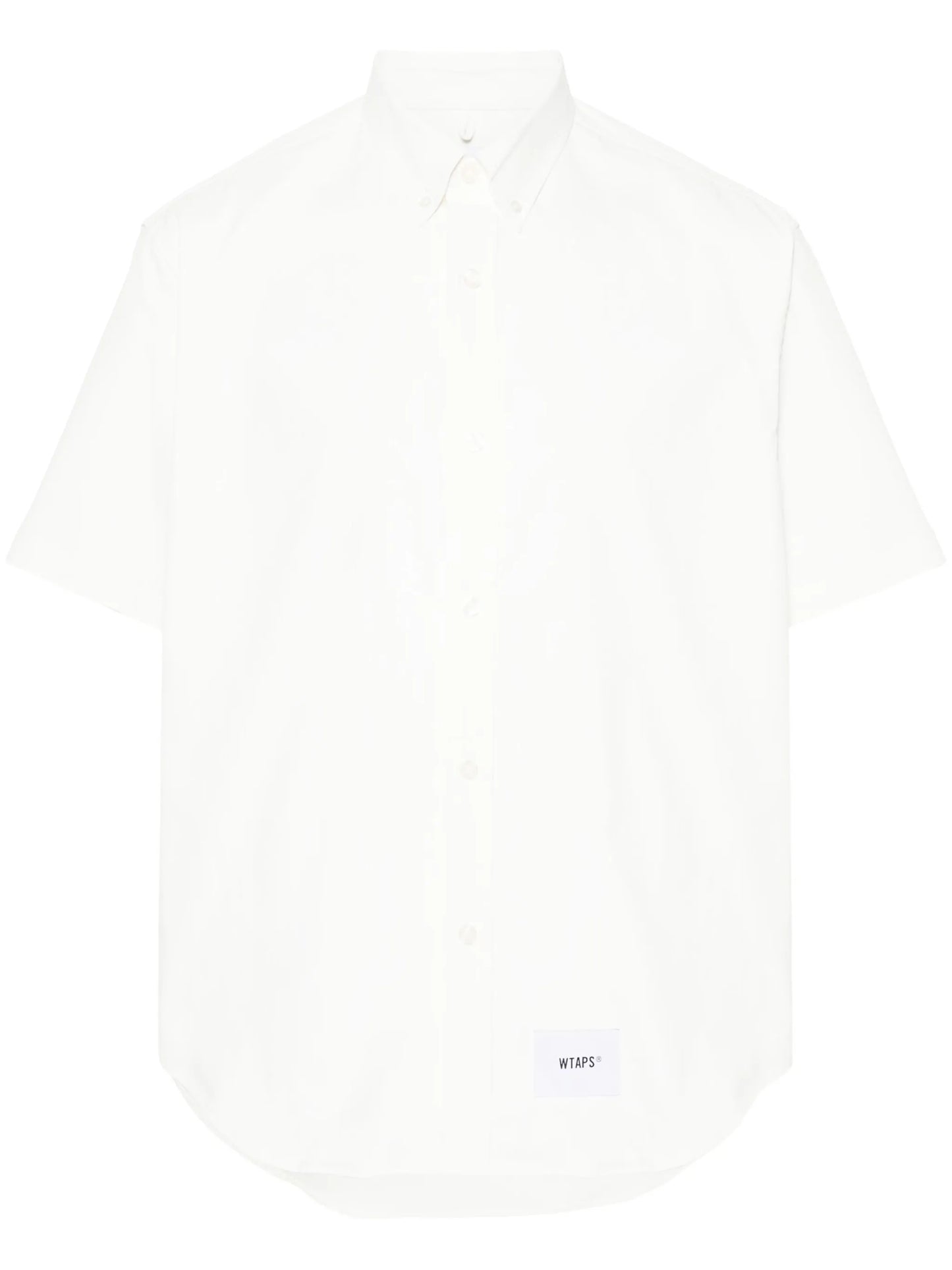 logo-patch short-sleeved shirt
