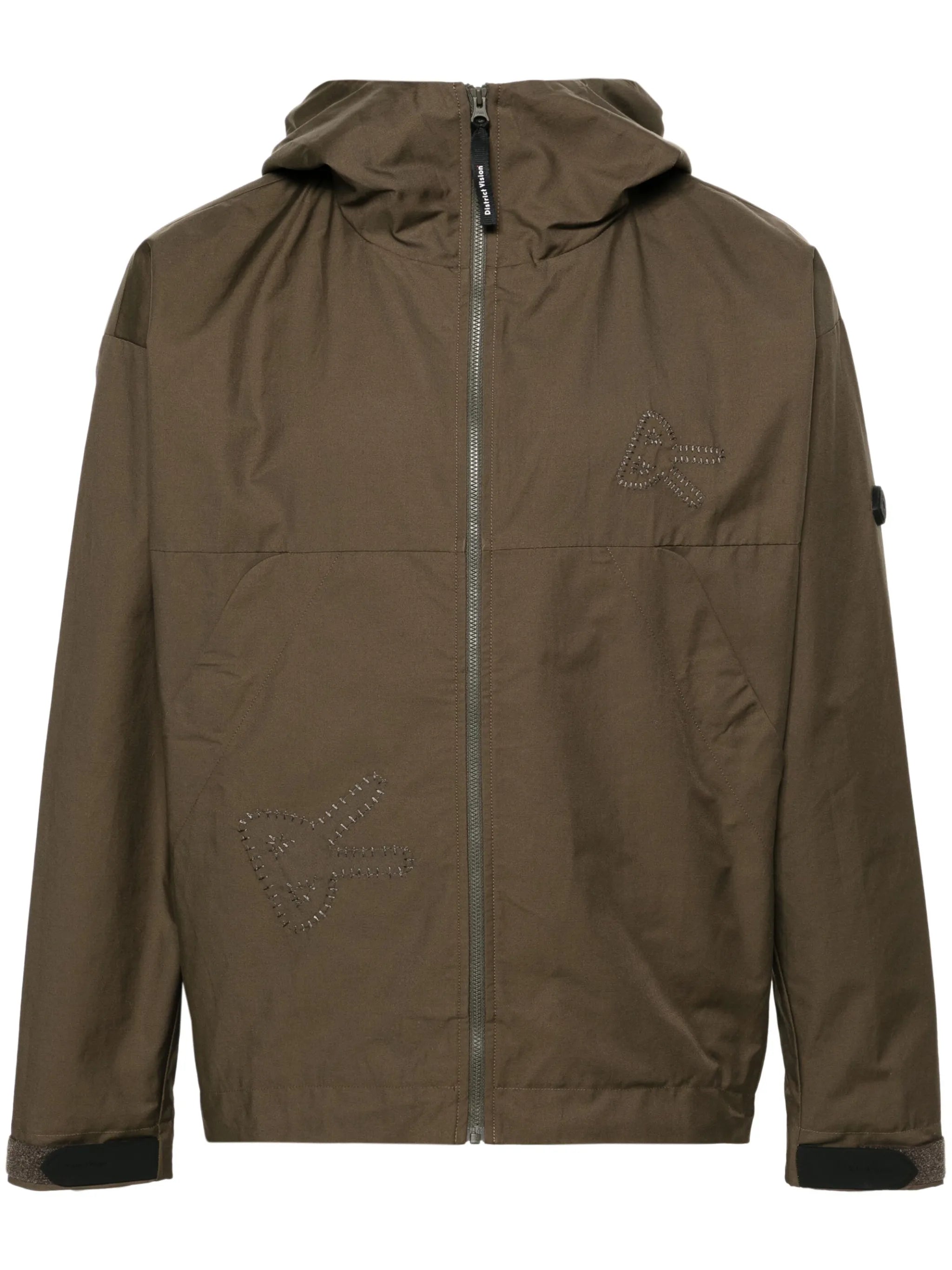 DWR hooded jacket
