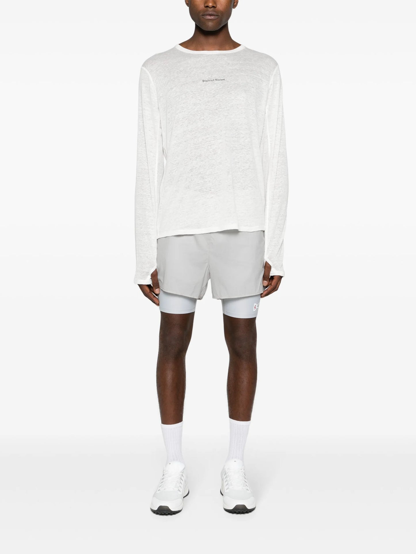 layered ripstop trail shorts