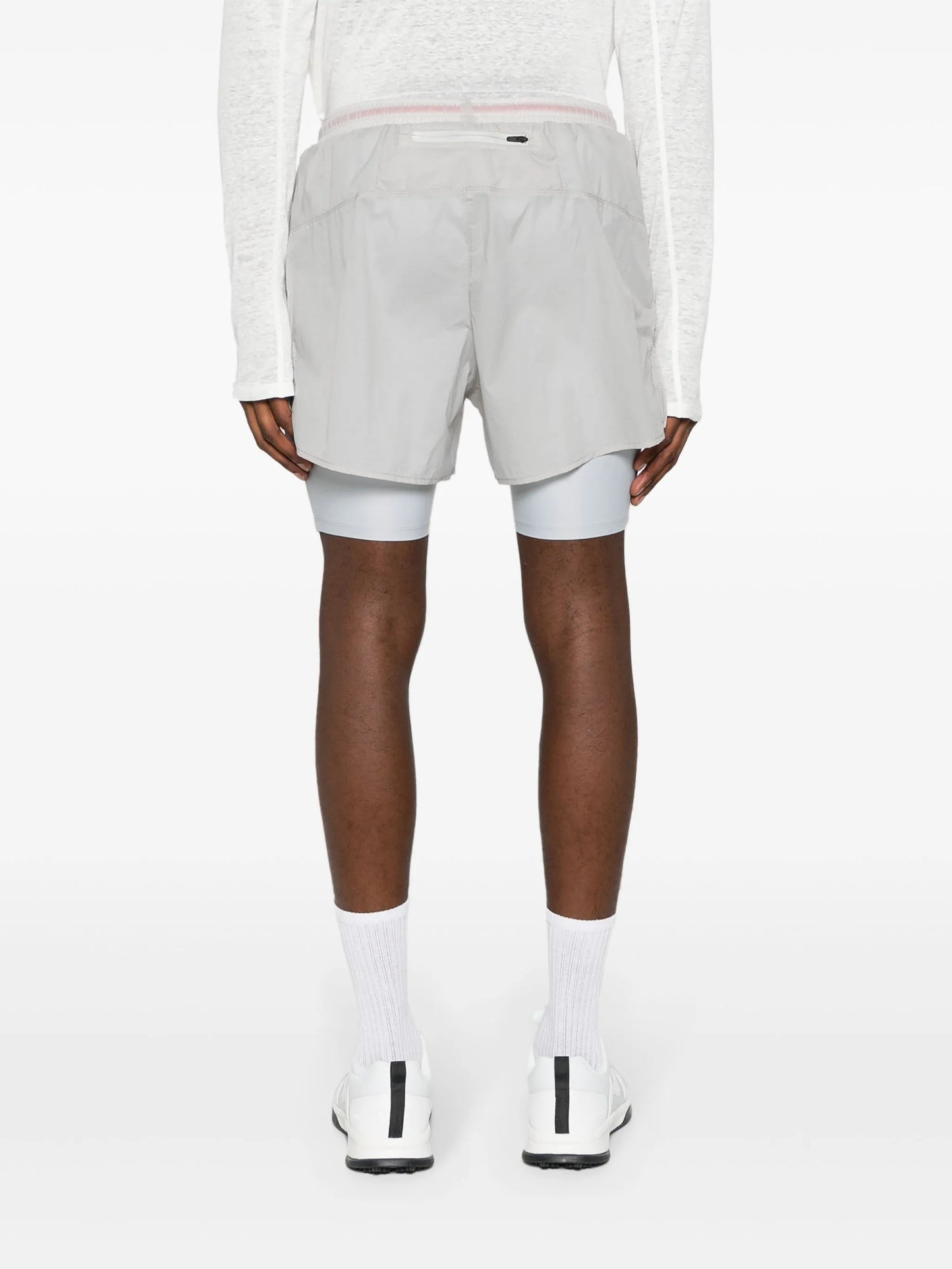 layered ripstop trail shorts