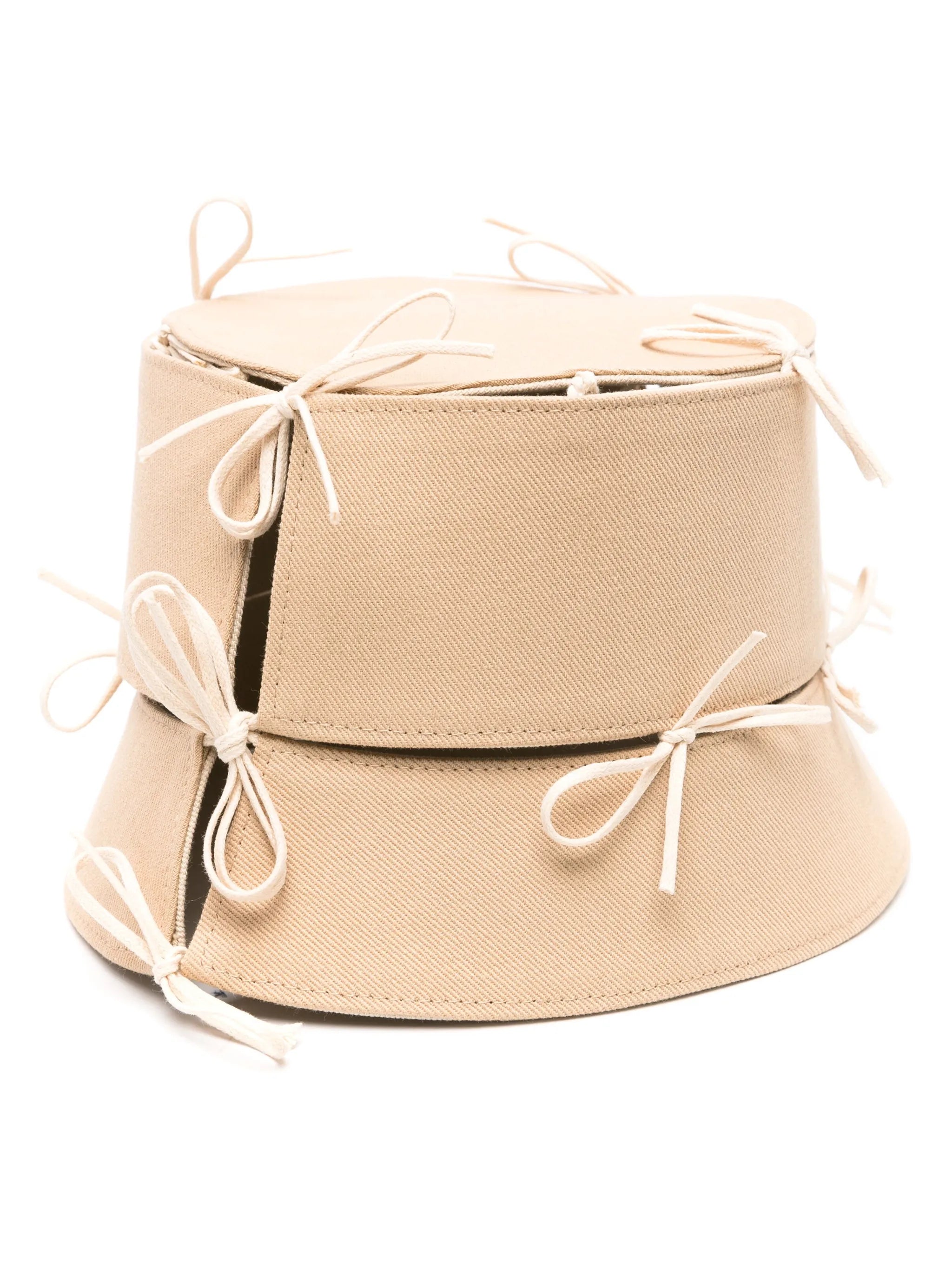 bow tie reversible bucket hat