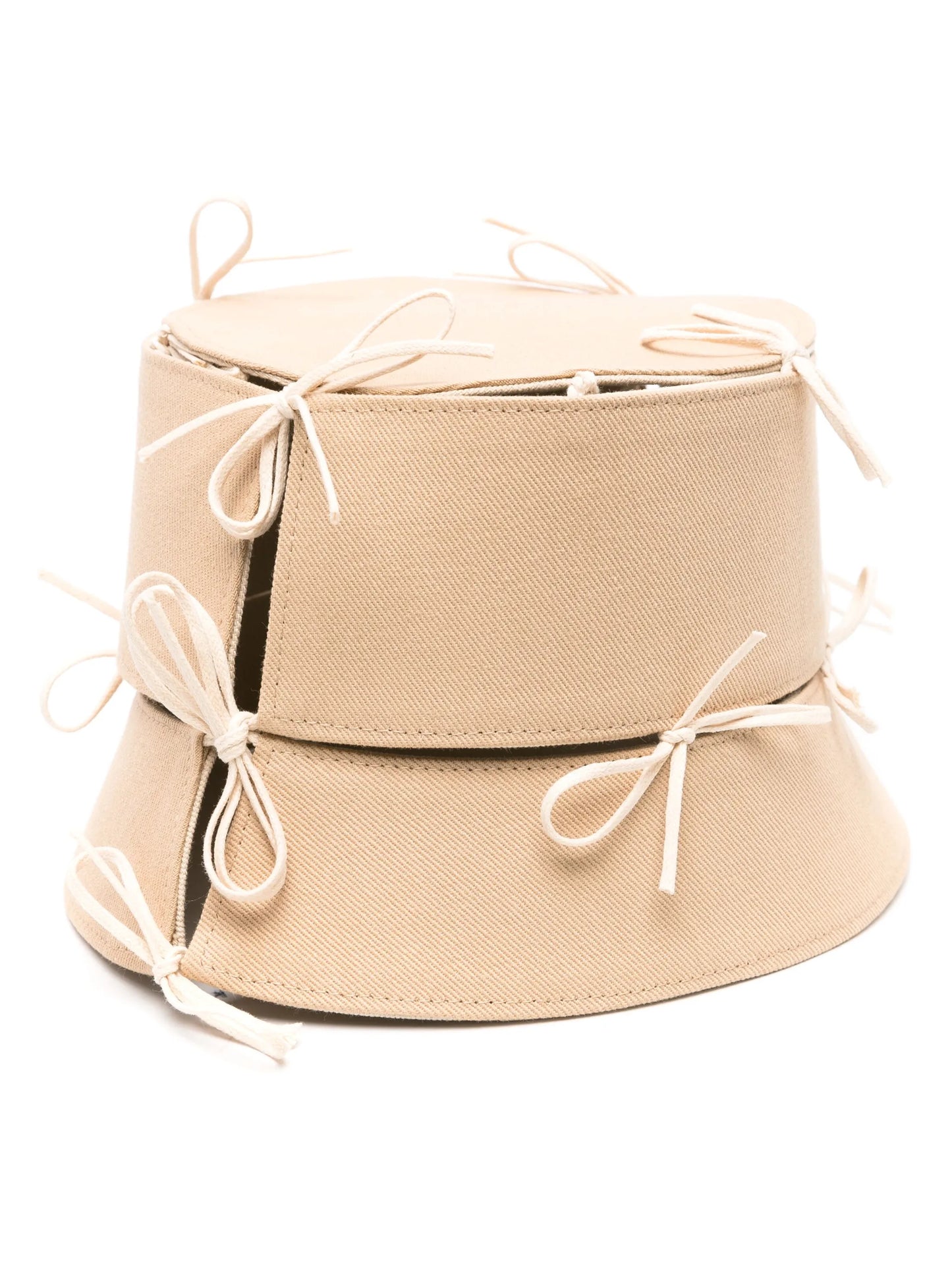bow tie reversible bucket hat