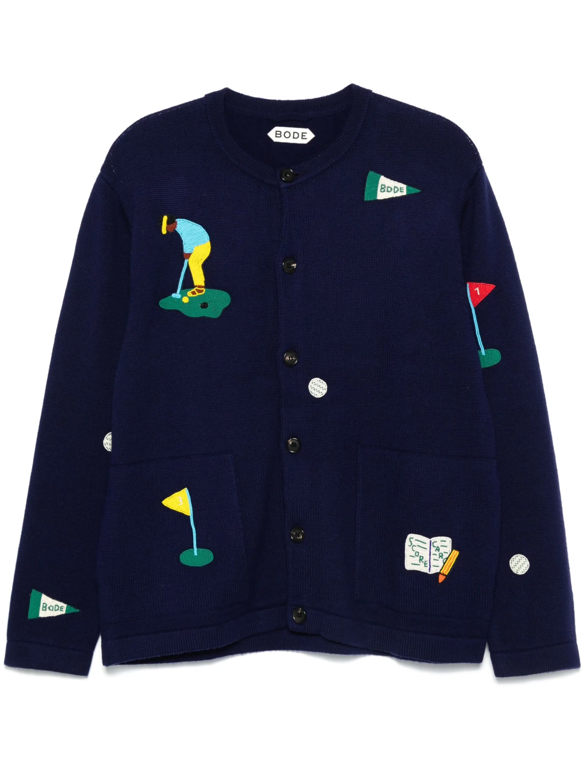 Golf cardigan
