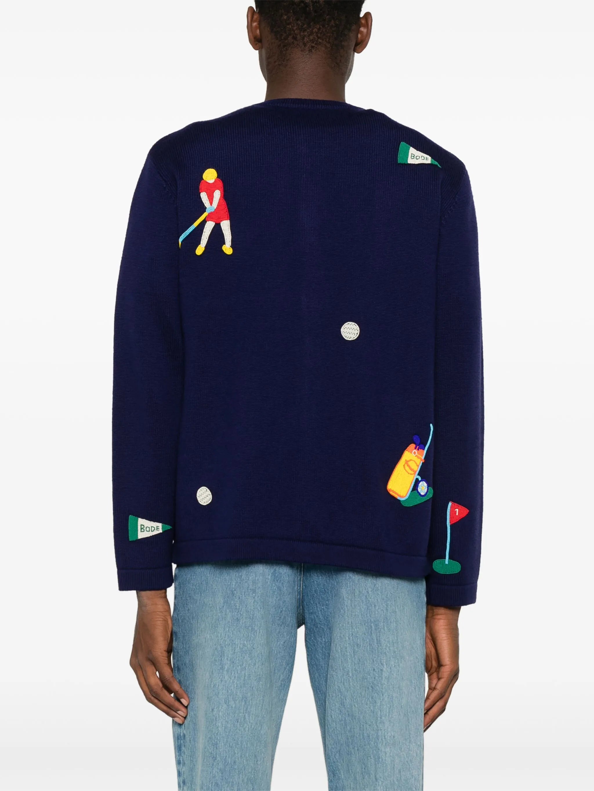 Golf cardigan