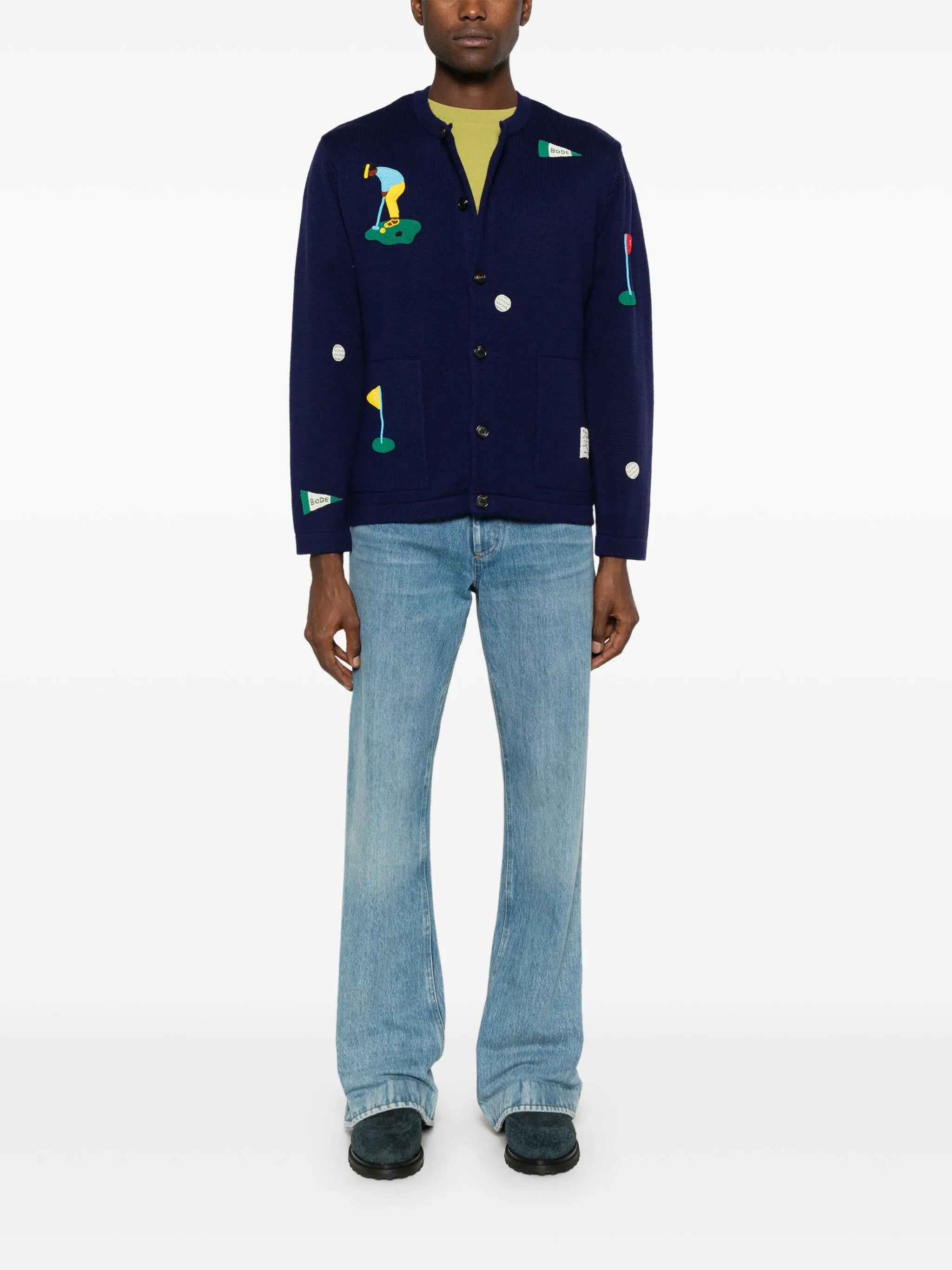 Golf cardigan