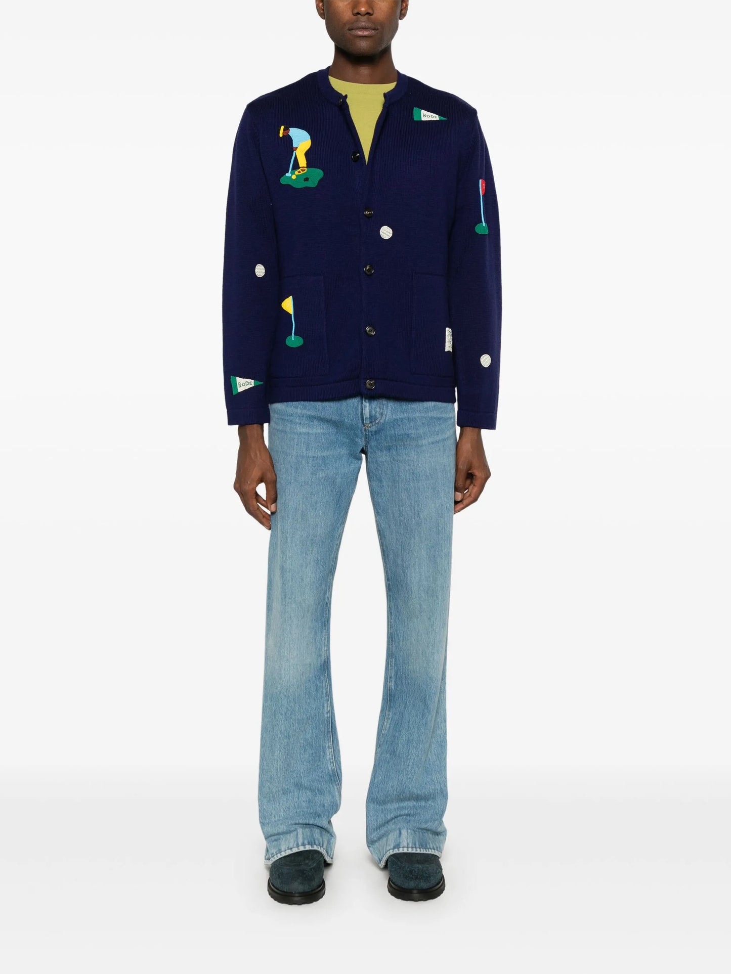 Golf cardigan