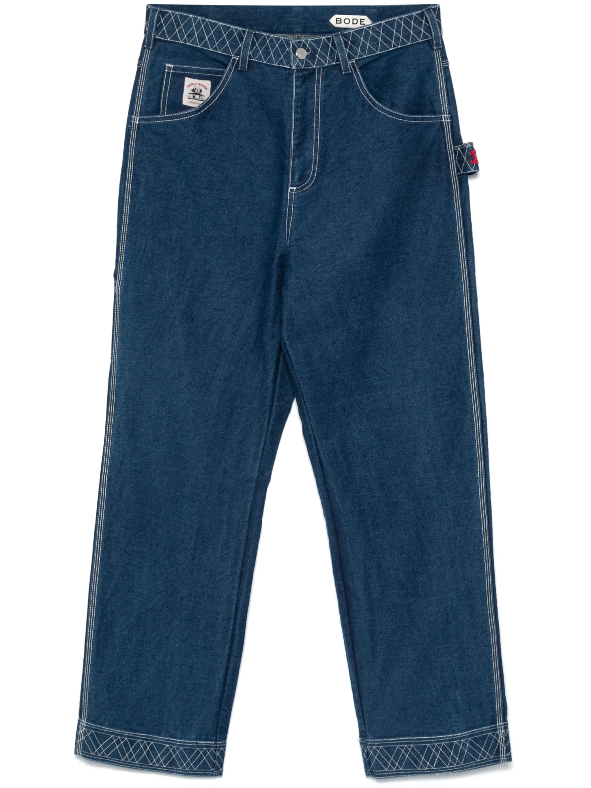 Knolly Brook embroidered jeans