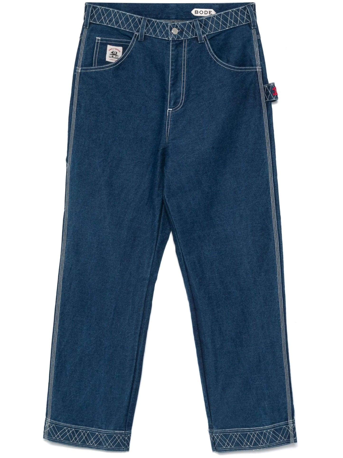 Knolly Brook embroidered jeans