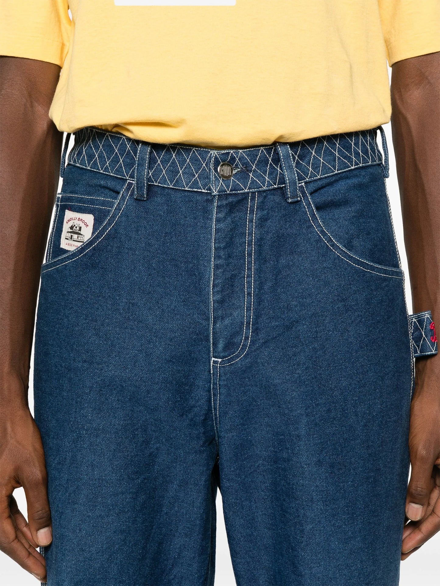 Knolly Brook embroidered jeans