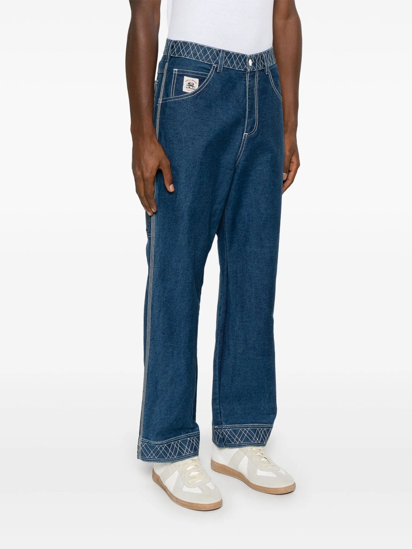 Knolly Brook embroidered jeans