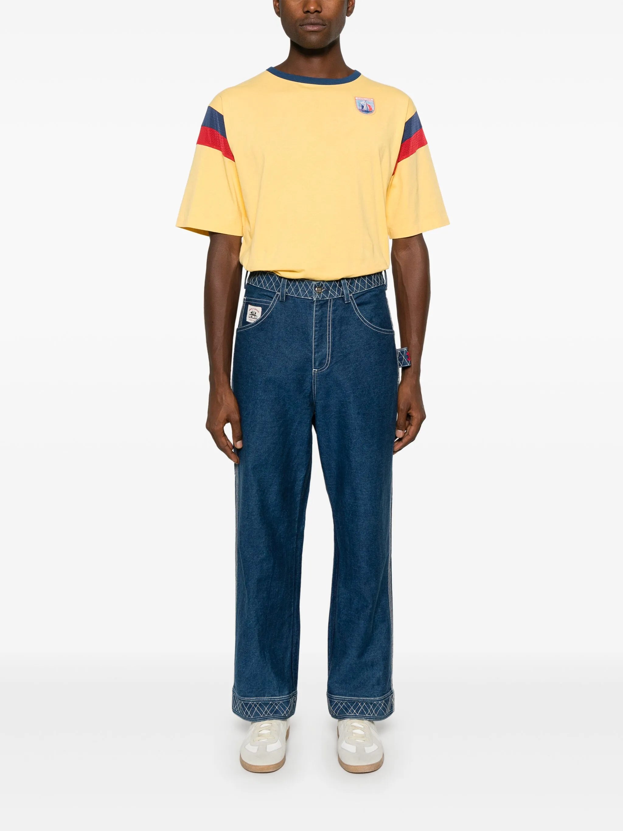 Knolly Brook embroidered jeans