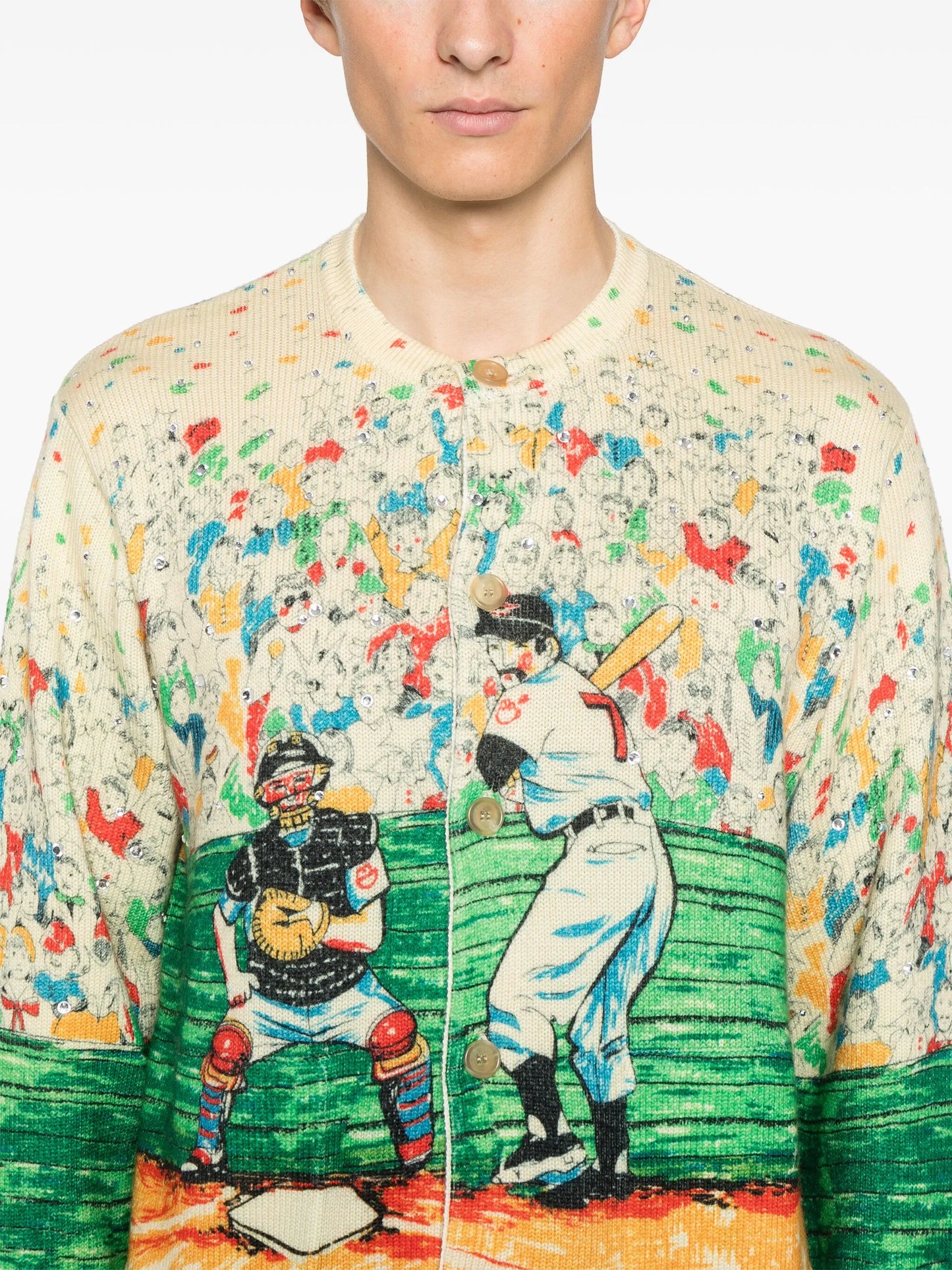 Slugger cardigan