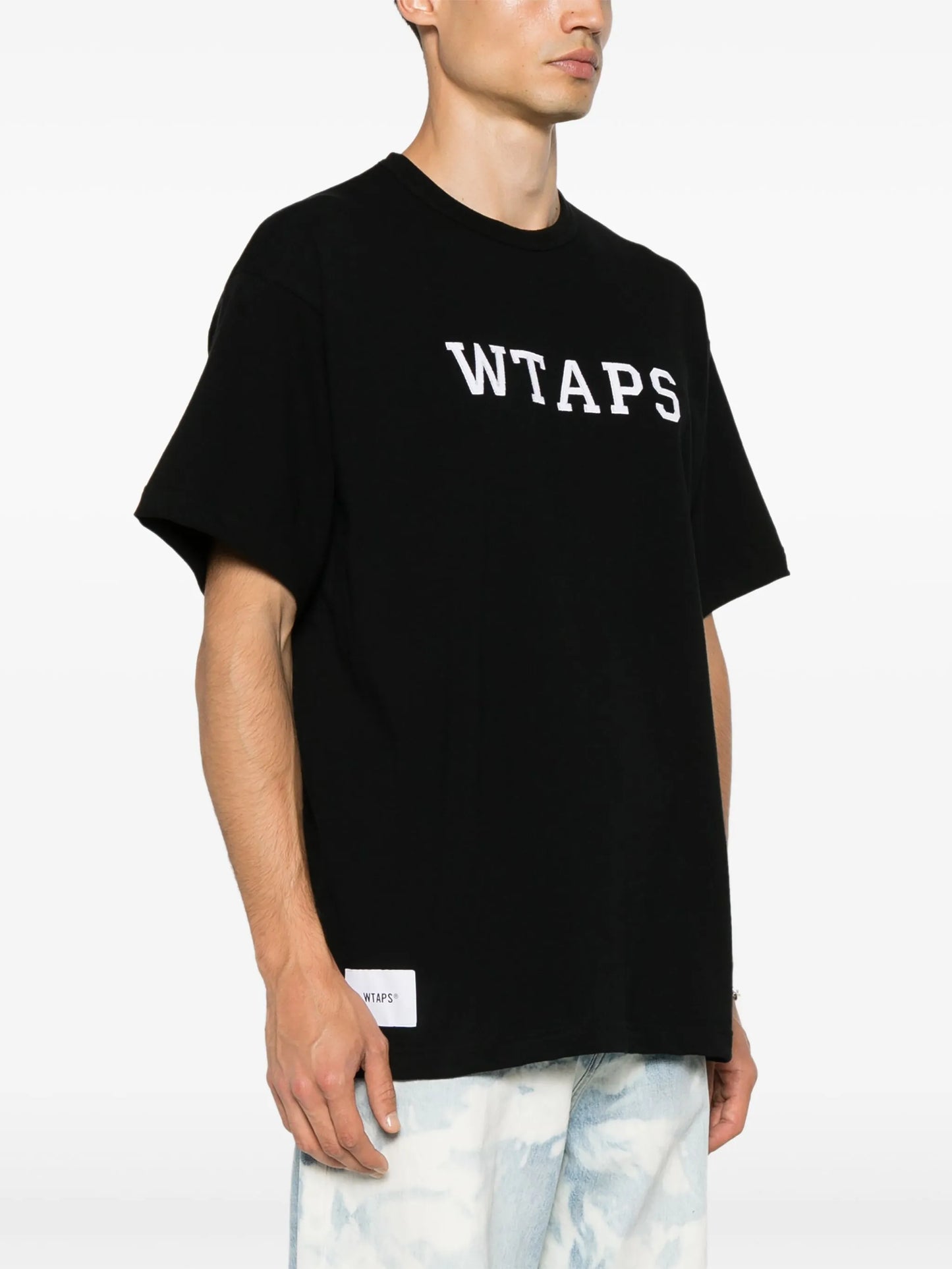logo-patches cotton T-shirt
